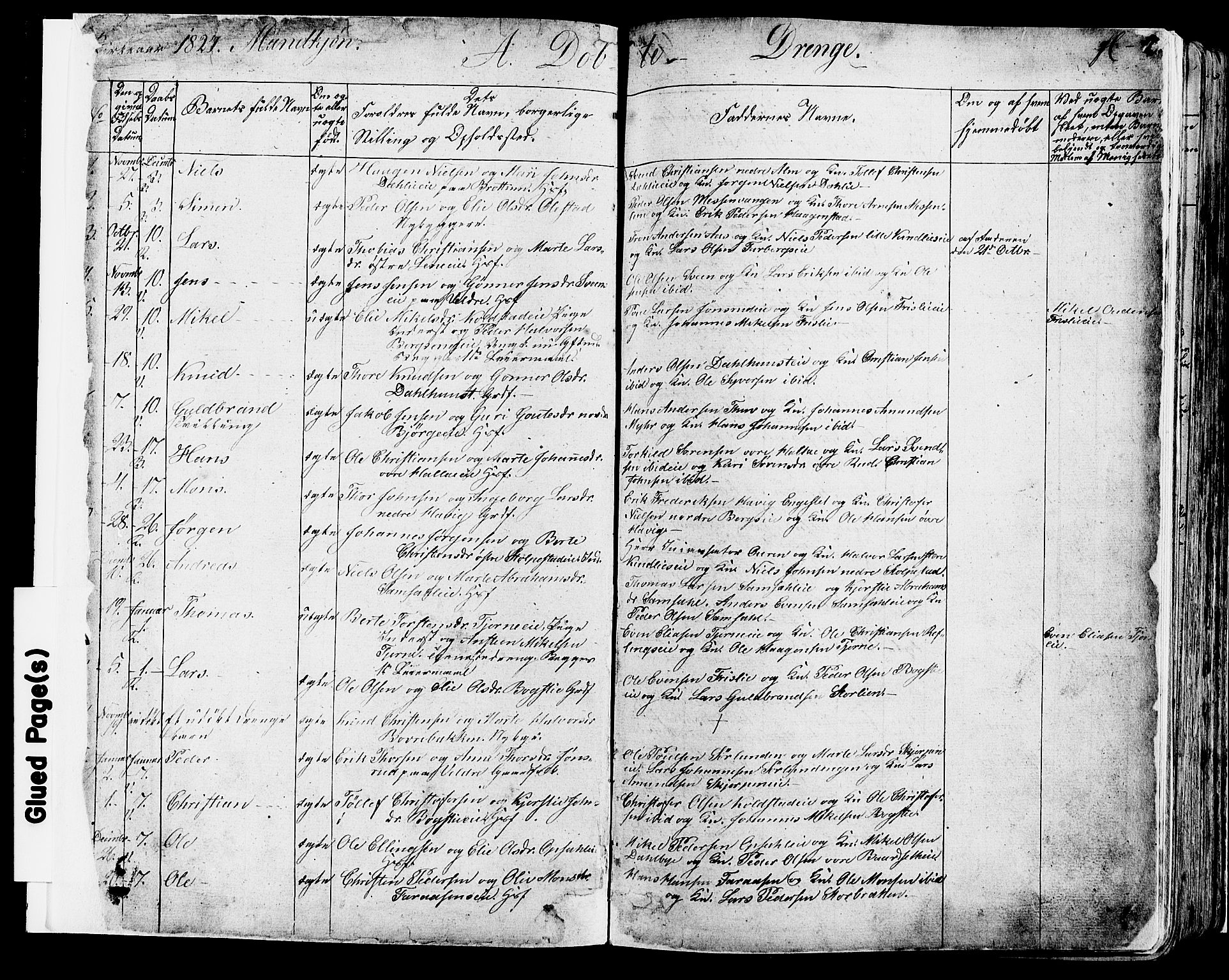 Ringsaker prestekontor, SAH/PREST-014/K/Ka/L0007: Parish register (official) no. 7A, 1826-1837, p. 2
