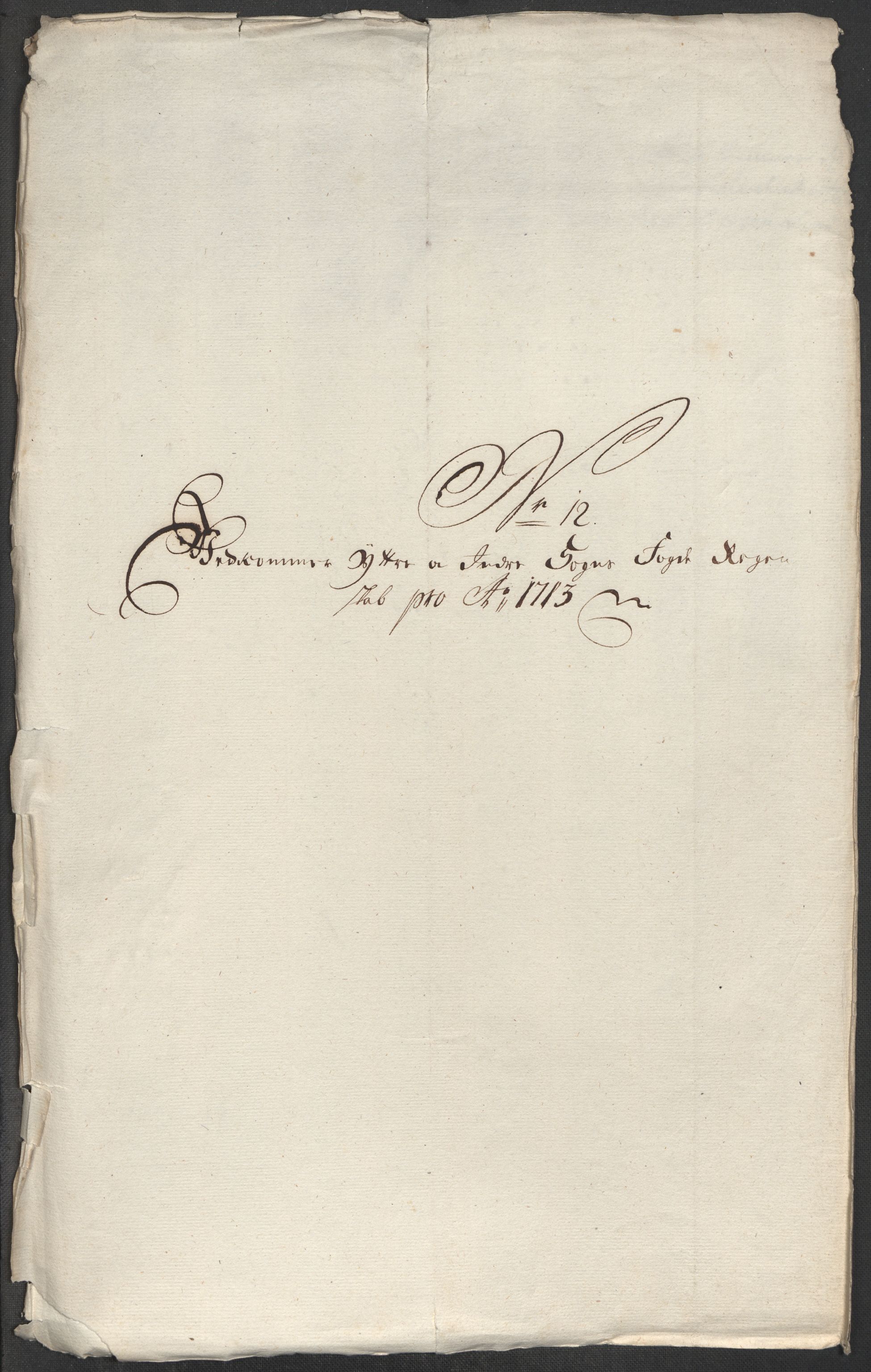 Rentekammeret inntil 1814, Reviderte regnskaper, Fogderegnskap, AV/RA-EA-4092/R52/L3319: Fogderegnskap Sogn, 1713-1714, p. 249