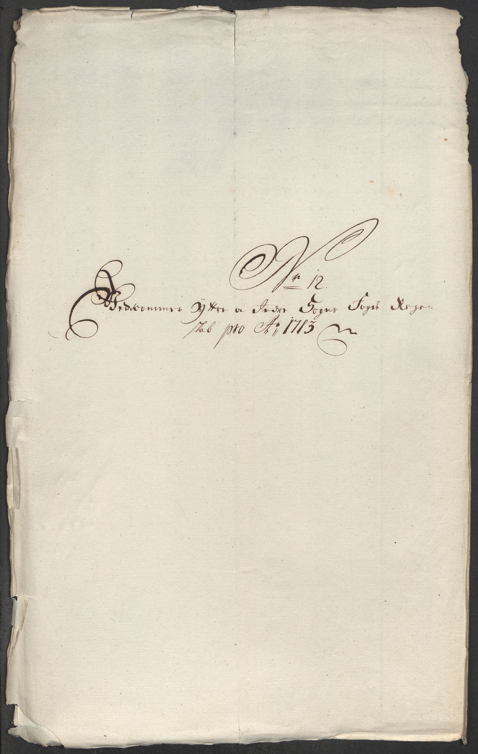 Rentekammeret inntil 1814, Reviderte regnskaper, Fogderegnskap, RA/EA-4092/R52/L3319: Fogderegnskap Sogn, 1713-1714, p. 249