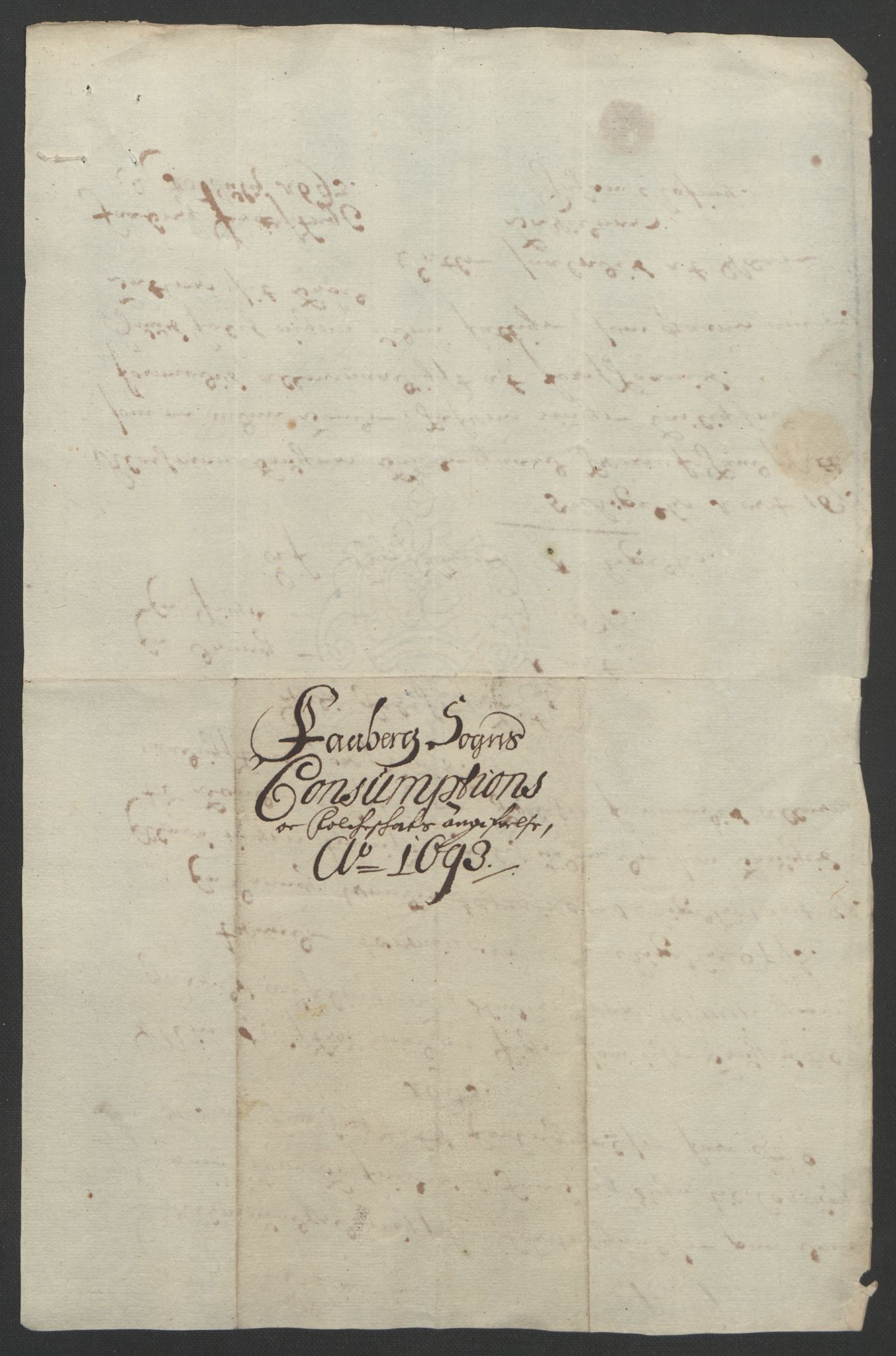 Rentekammeret inntil 1814, Reviderte regnskaper, Fogderegnskap, AV/RA-EA-4092/R17/L1167: Fogderegnskap Gudbrandsdal, 1693, p. 325