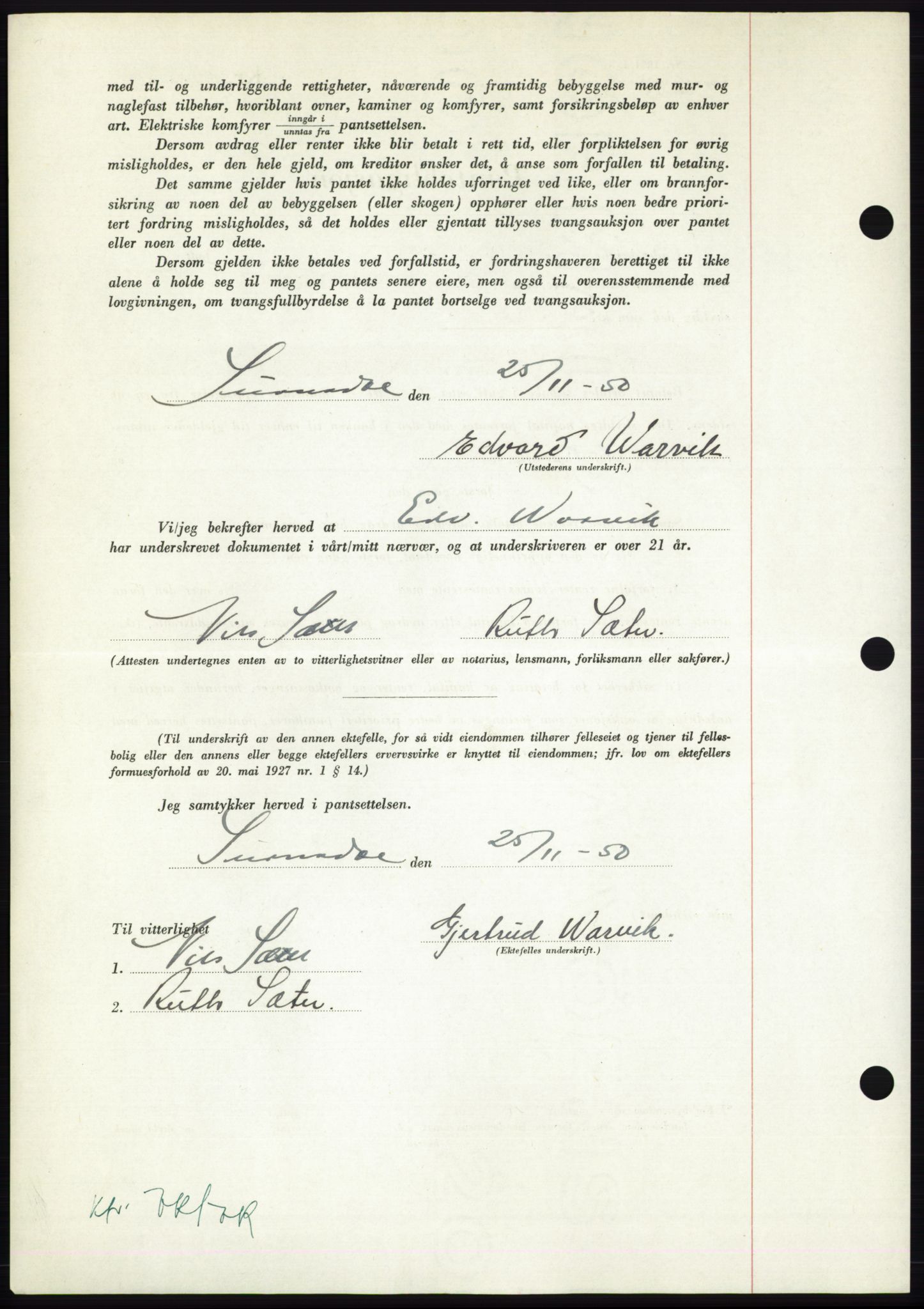 Nordmøre sorenskriveri, AV/SAT-A-4132/1/2/2Ca: Mortgage book no. B106, 1950-1950, Diary no: : 3831/1950