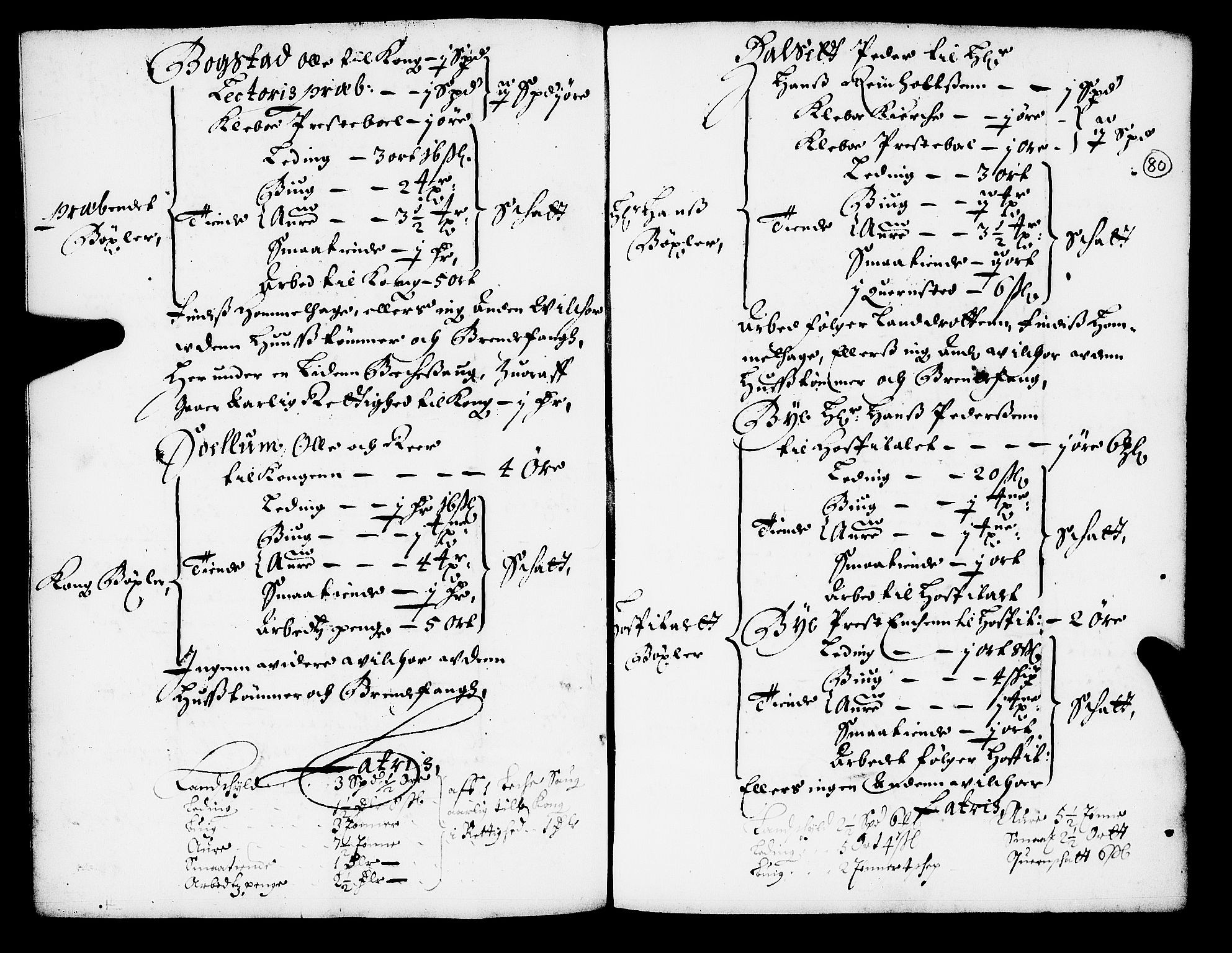 Rentekammeret inntil 1814, Realistisk ordnet avdeling, AV/RA-EA-4070/N/Nb/Nba/L0052: Strinda len, 1667, p. 79b-80a