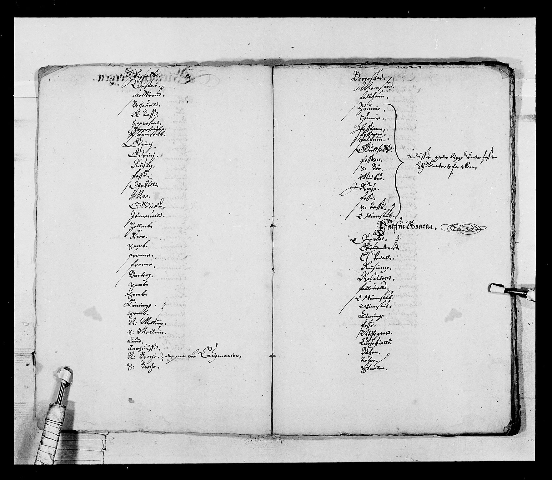 Stattholderembetet 1572-1771, RA/EA-2870/Ek/L0022/0005: Jordebøker 1633-1658: / En liste over soldatlegg og en liste over gårder i Bratsberg len, 1642-1644, p. 40