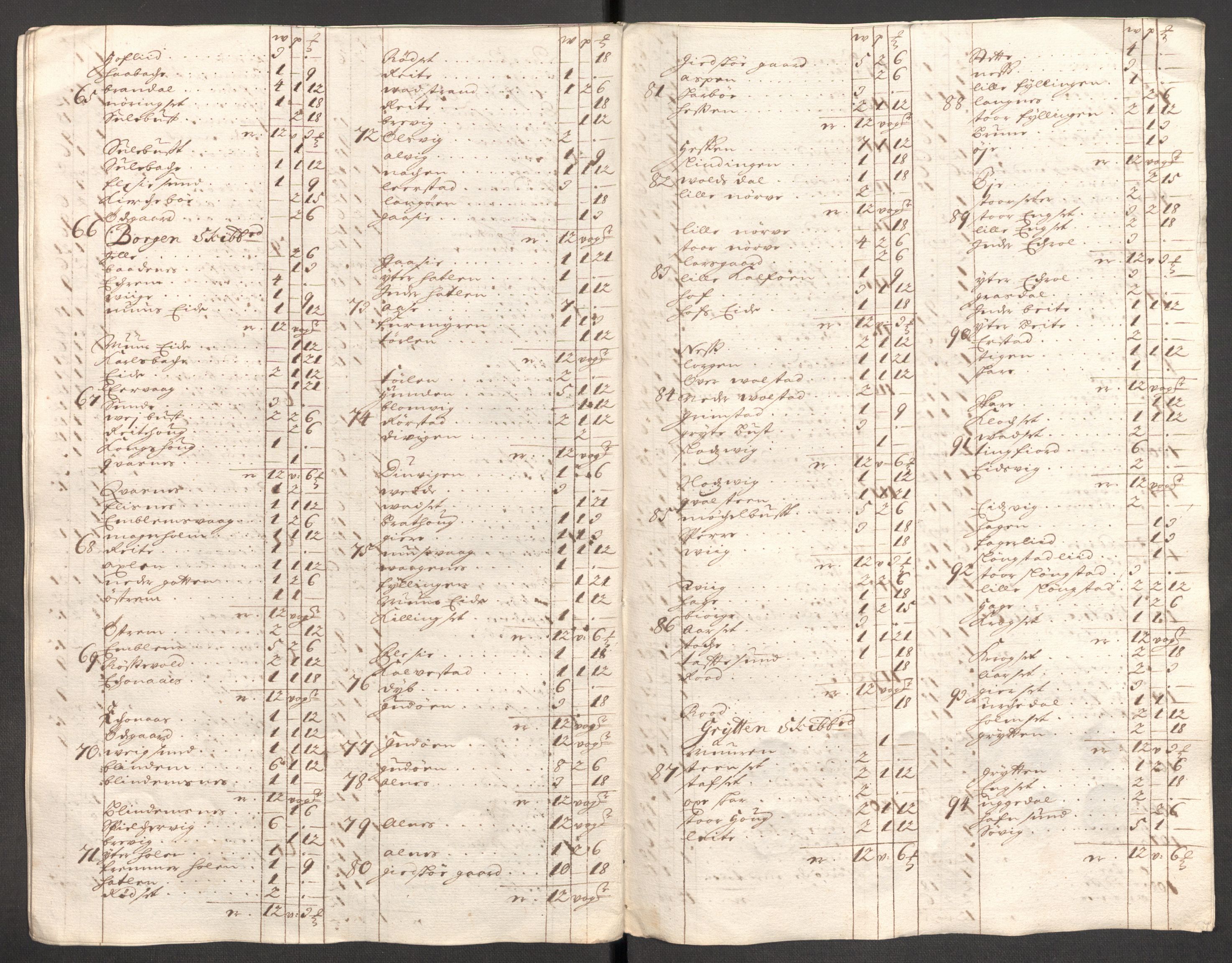 Rentekammeret inntil 1814, Reviderte regnskaper, Fogderegnskap, AV/RA-EA-4092/R54/L3560: Fogderegnskap Sunnmøre, 1704-1705, p. 45