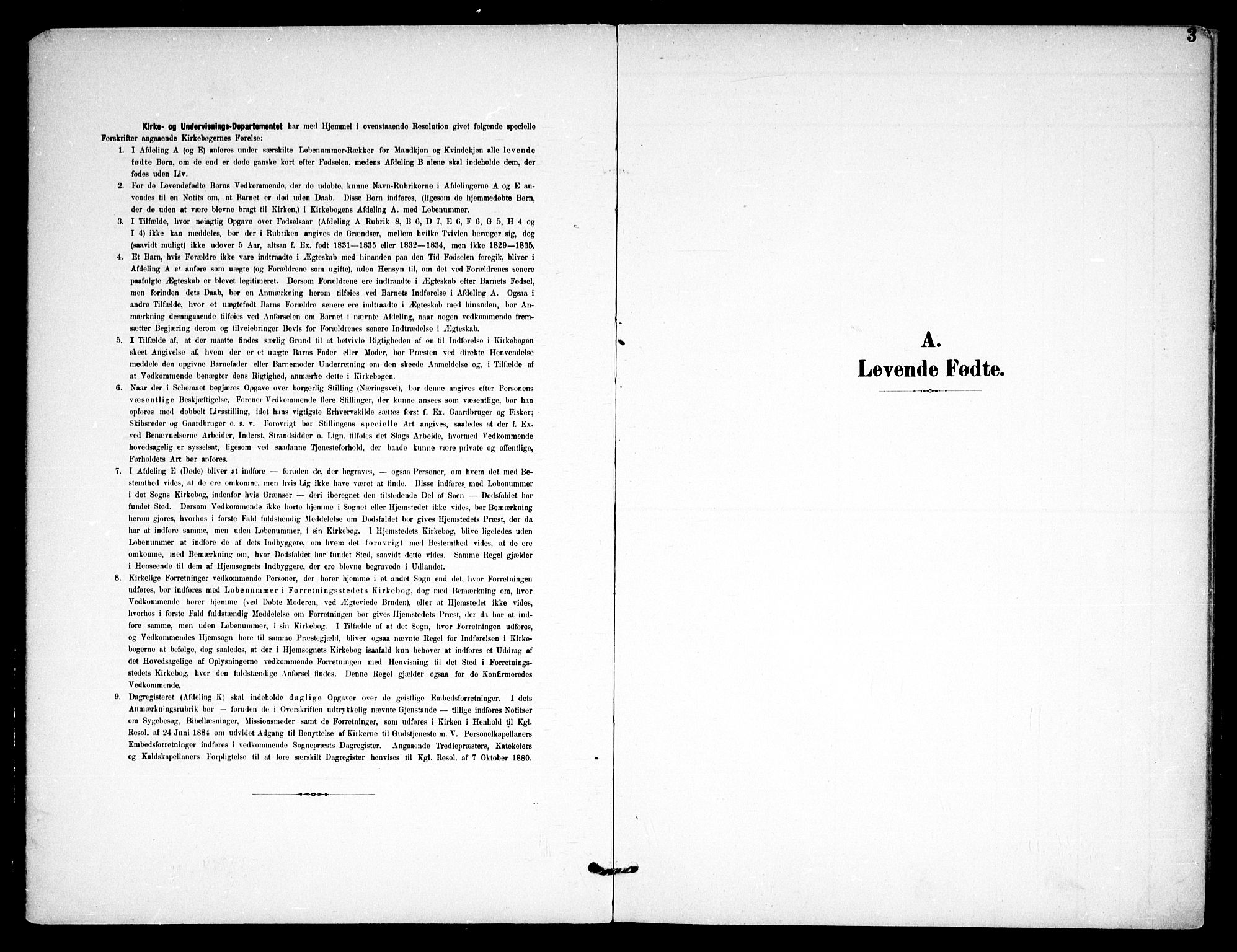 Aurskog prestekontor Kirkebøker, SAO/A-10304a/F/Fb/L0002: Parish register (official) no. II 2, 1901-1911, p. 3