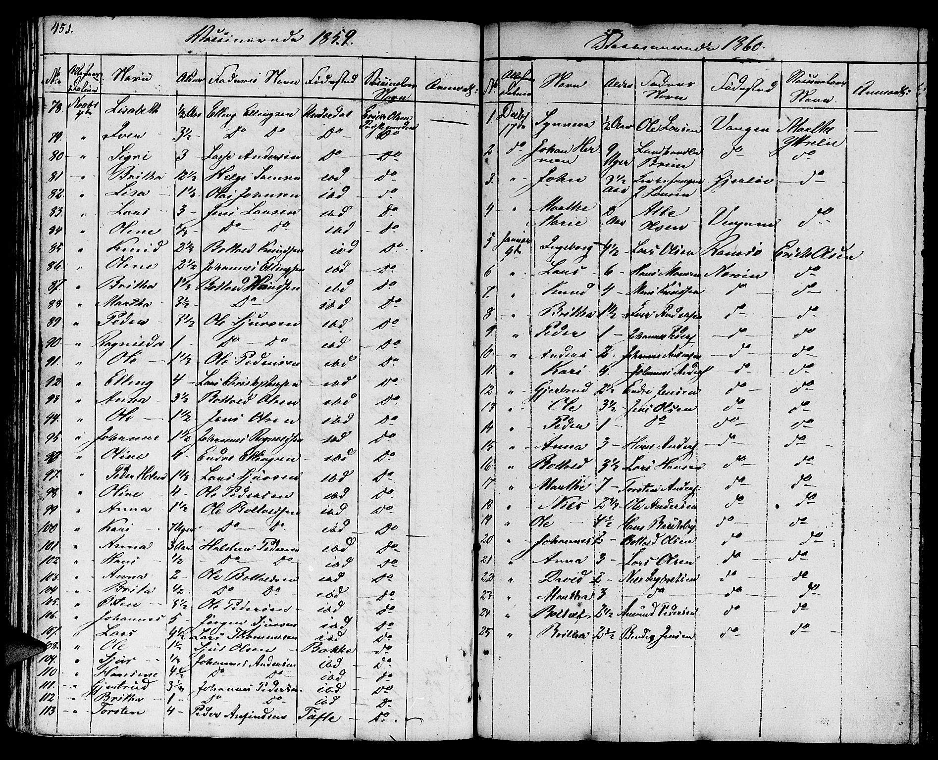 Aurland sokneprestembete, SAB/A-99937/H/Ha/Haa/L0006: Parish register (official) no. A 6, 1821-1859, p. 451