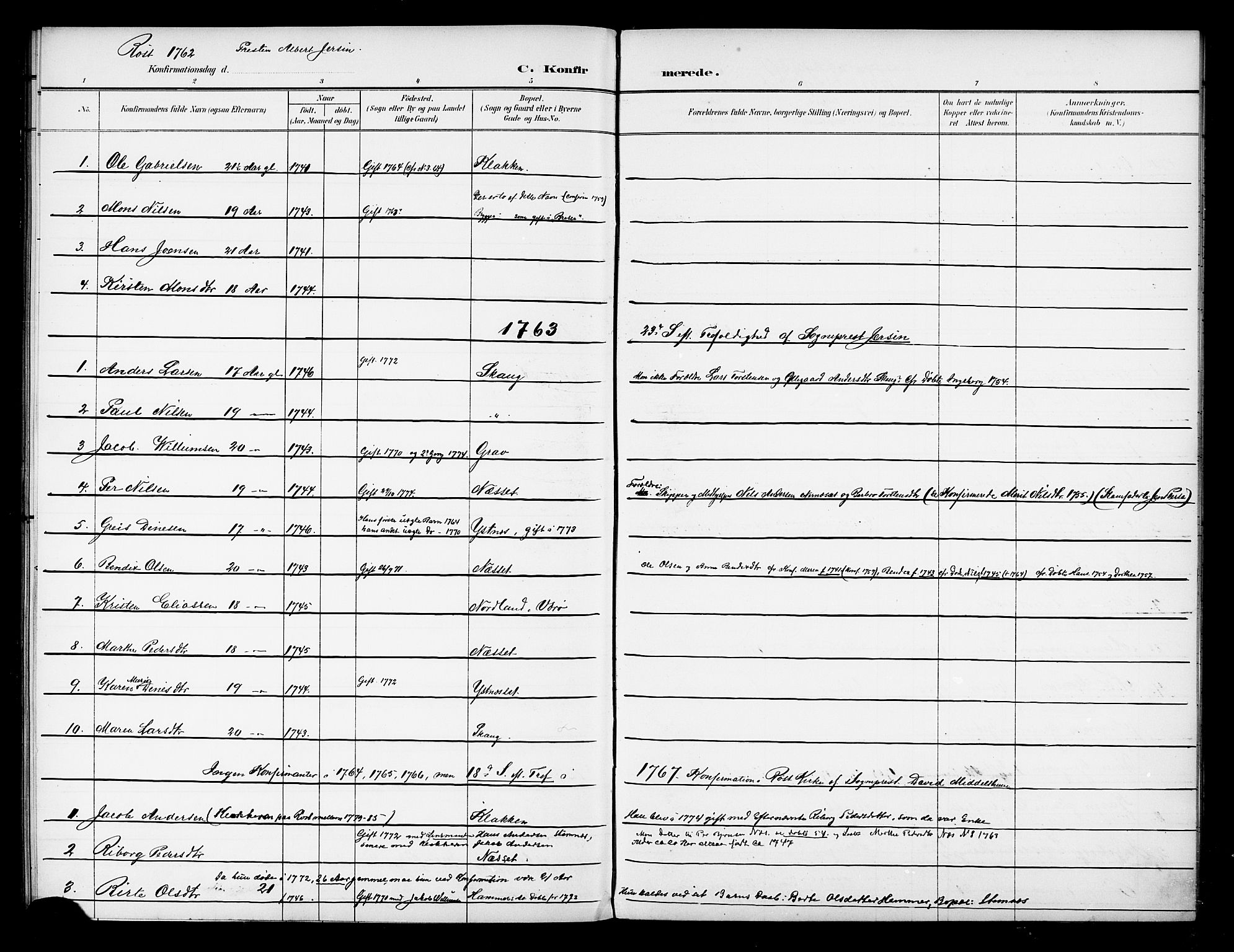 Ministerialprotokoller, klokkerbøker og fødselsregistre - Nordland, AV/SAT-A-1459/808/L0134: Parish register transcript no. 808D01, 1752-1801