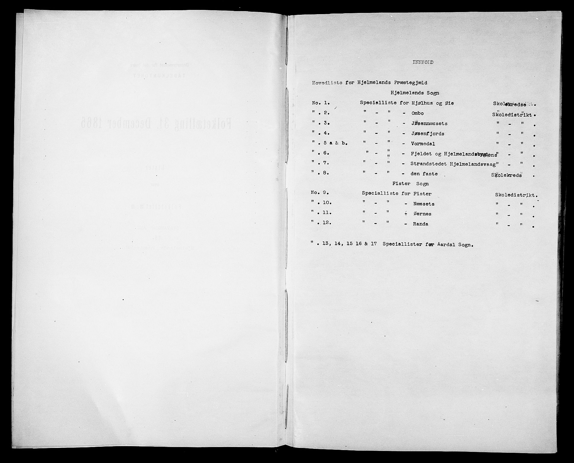 RA, 1865 census for Hjelmeland, 1865, p. 4