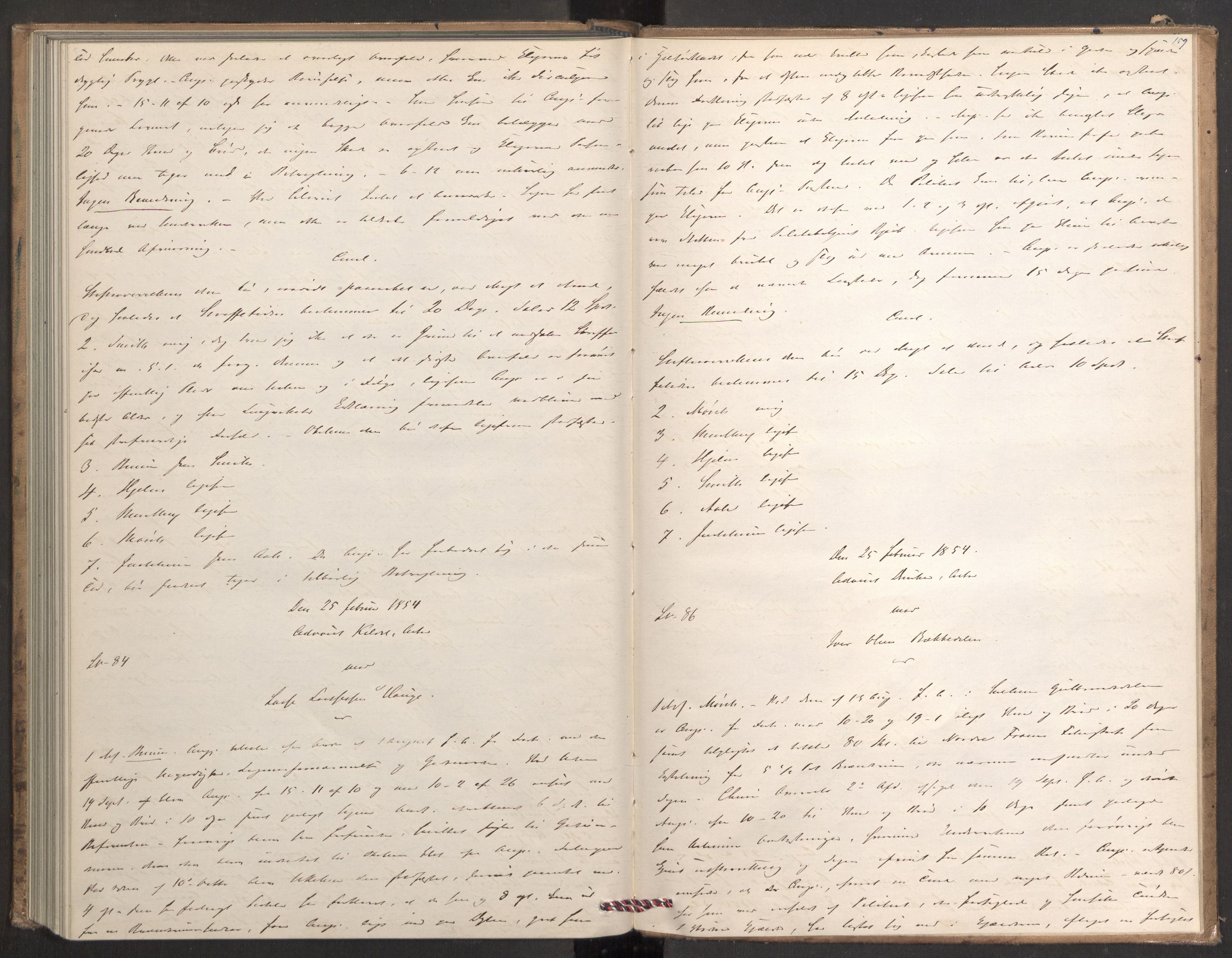 Høyesterett, AV/RA-S-1002/E/Eb/Ebb/L0046/0002: Voteringsprotokoller / Voteringsprotokoll, 1853-1854, p. 158b-159a