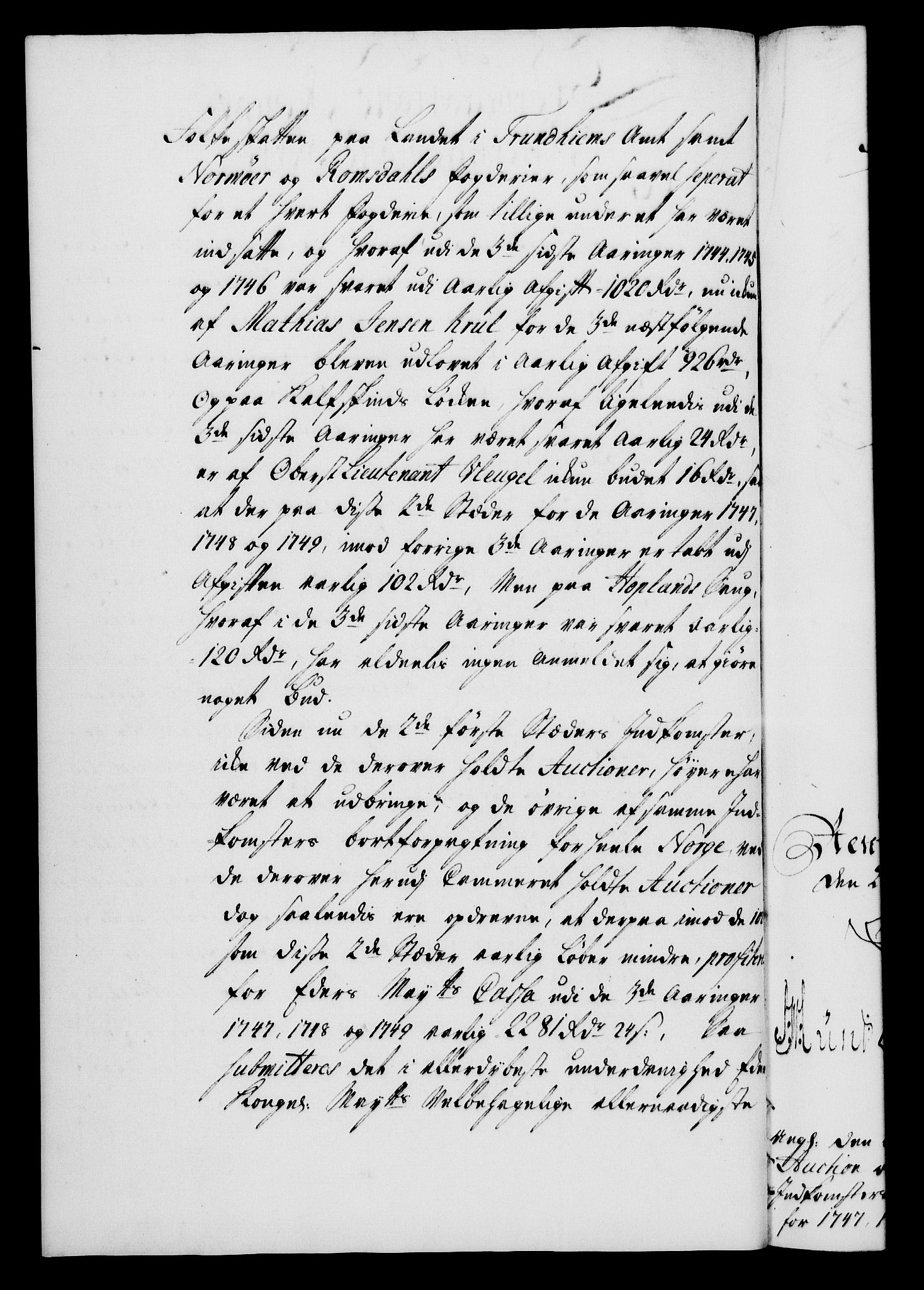 Rentekammeret, Kammerkanselliet, RA/EA-3111/G/Gf/Gfa/L0029: Norsk relasjons- og resolusjonsprotokoll (merket RK 52.29), 1746-1747, p. 138