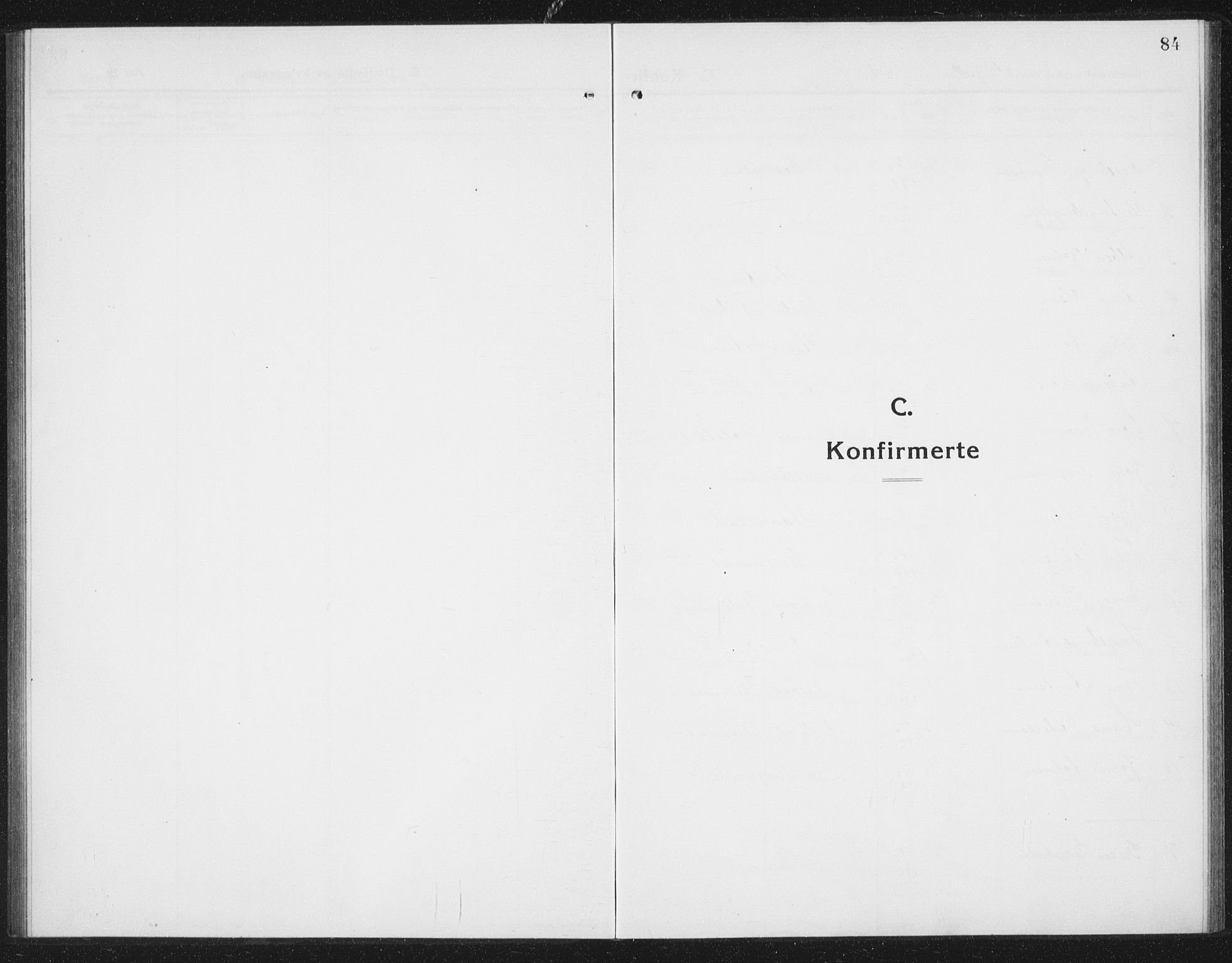 Ministerialprotokoller, klokkerbøker og fødselsregistre - Sør-Trøndelag, SAT/A-1456/675/L0888: Parish register (copy) no. 675C01, 1913-1935, p. 84