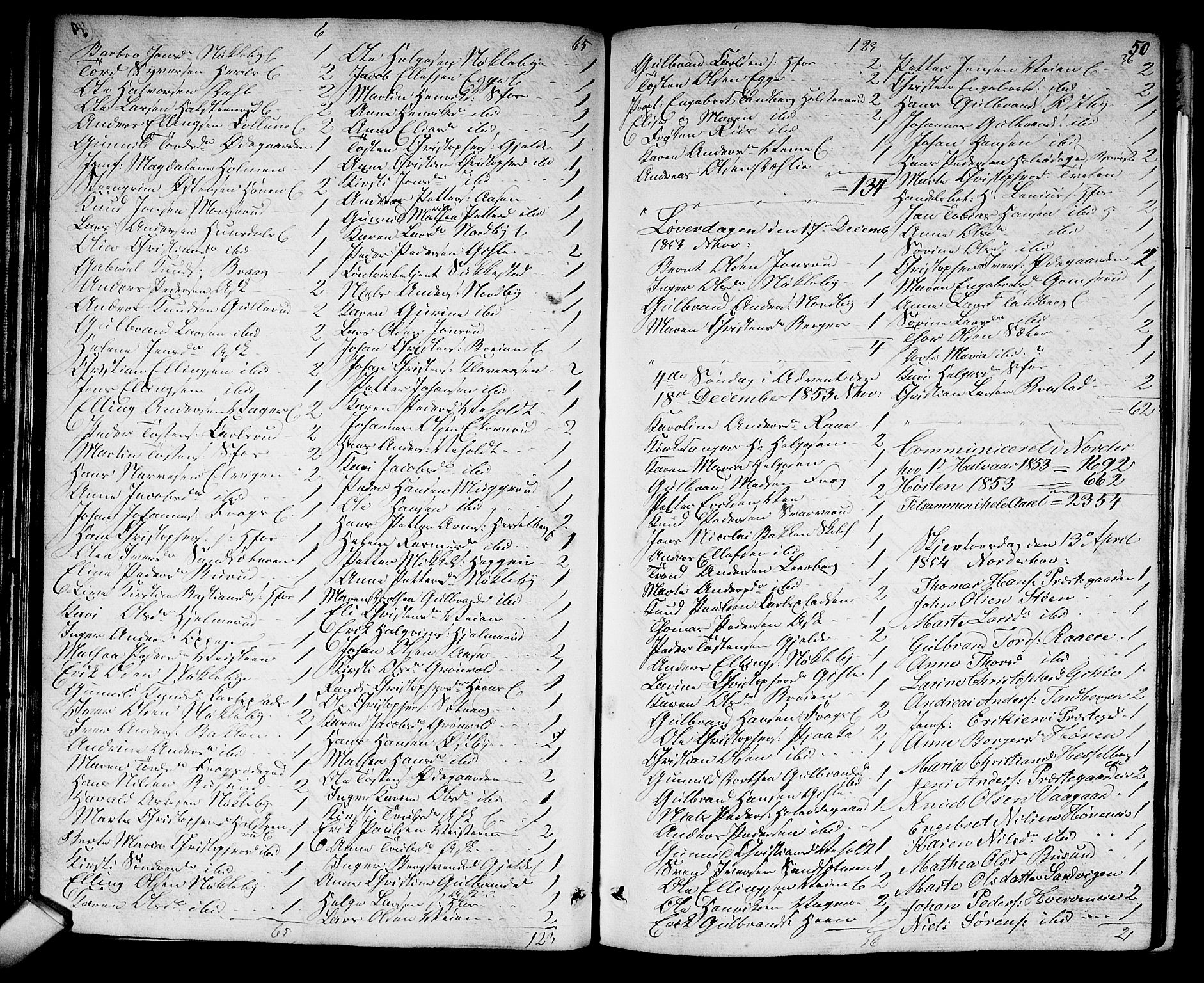 Norderhov kirkebøker, AV/SAKO-A-237/G/Ga/L0006: Parish register (copy) no. I 6, 1849-1876, p. 50