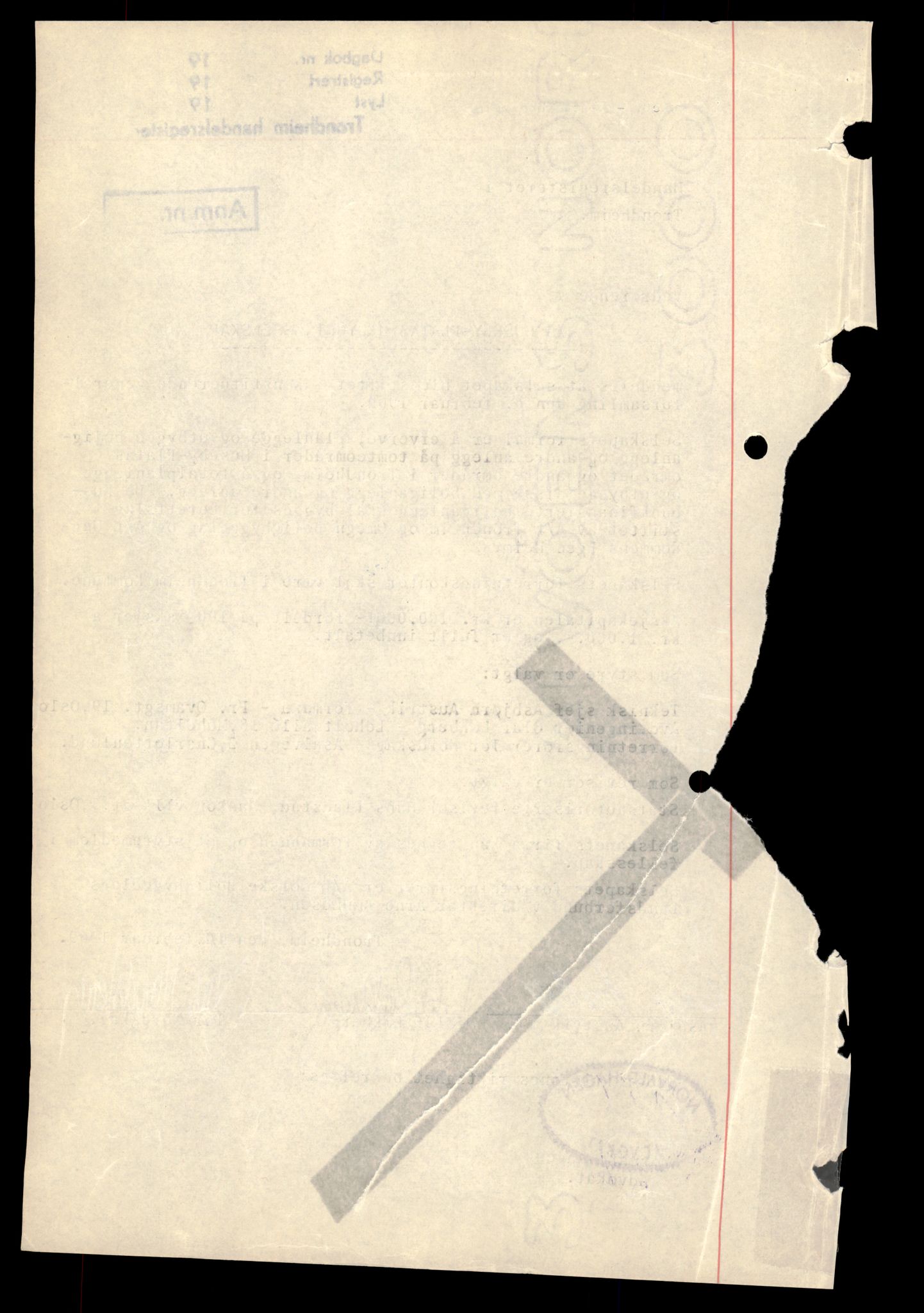 Trondheim byfogd, AV/SAT-A-0003/2/J/Jd/Jdd/L0024: Aksjeselskap, Hu-Il, 1944-1990, p. 6