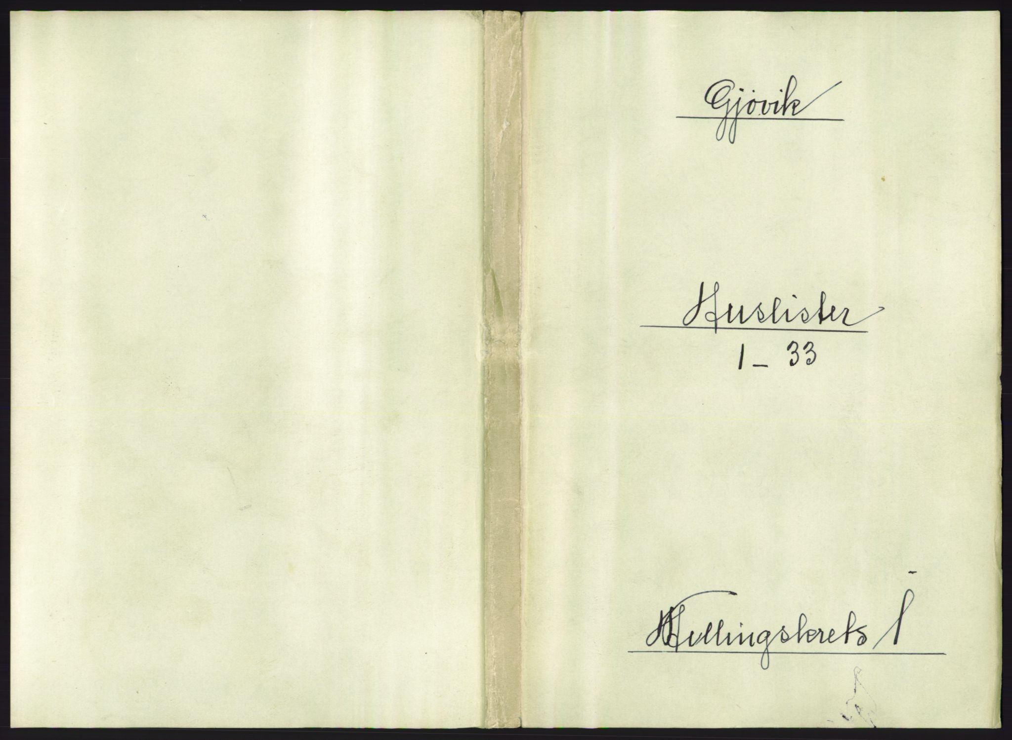 RA, 1891 census for 0502 Gjøvik, 1891, p. 14