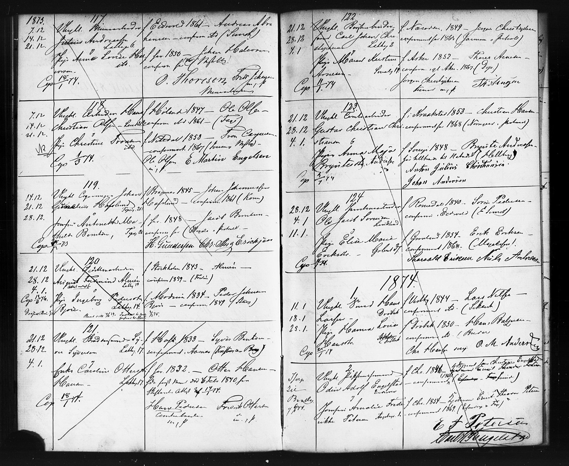 Grønland prestekontor Kirkebøker, AV/SAO-A-10848/G/Ga/L0002: Parish register (copy) no. 2, 1861-1863