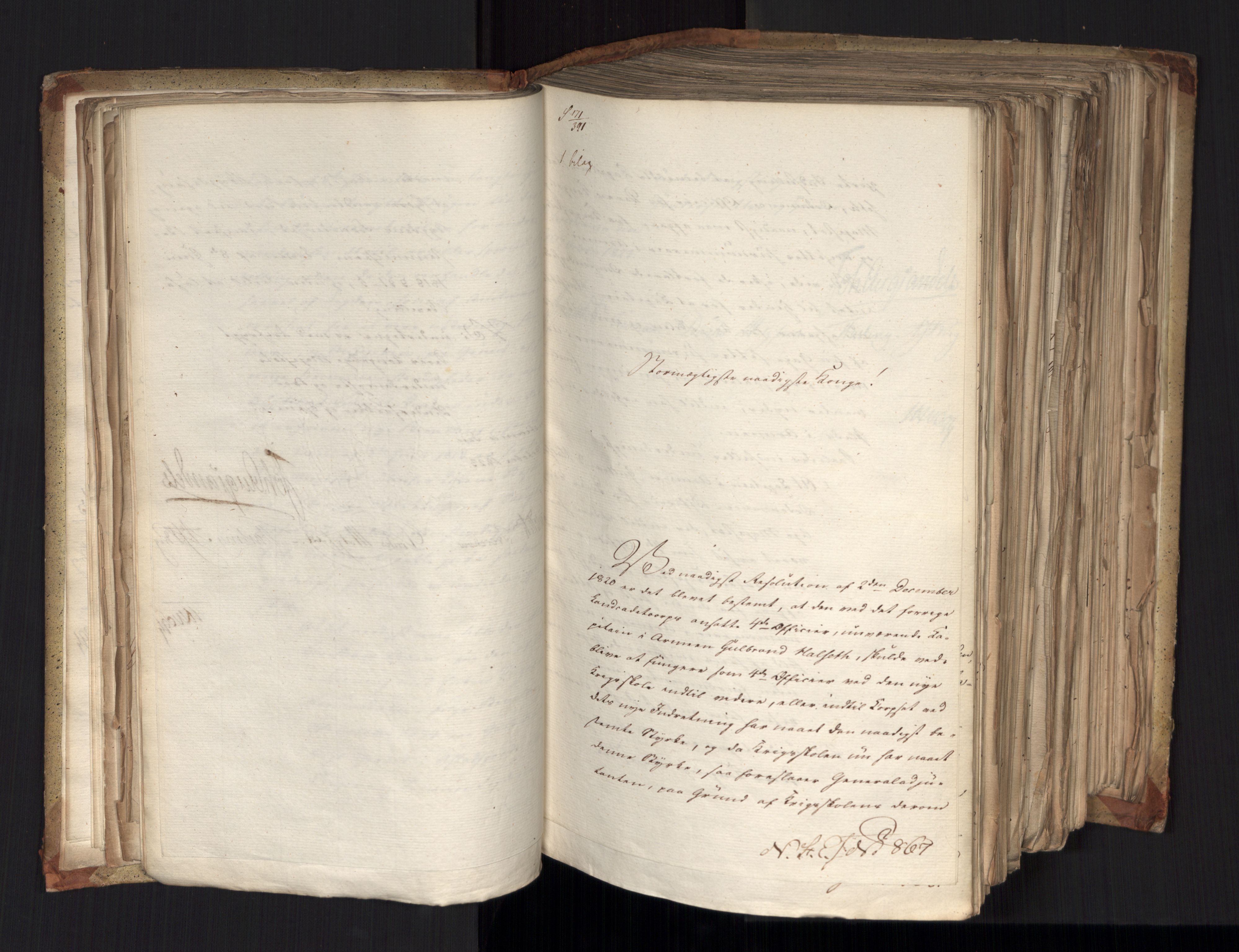 Statsrådsavdelingen i Stockholm, AV/RA-S-1003/D/Da/L0036: Regjeringsinnstillinger nr. 841-1114, 1823, p. 61