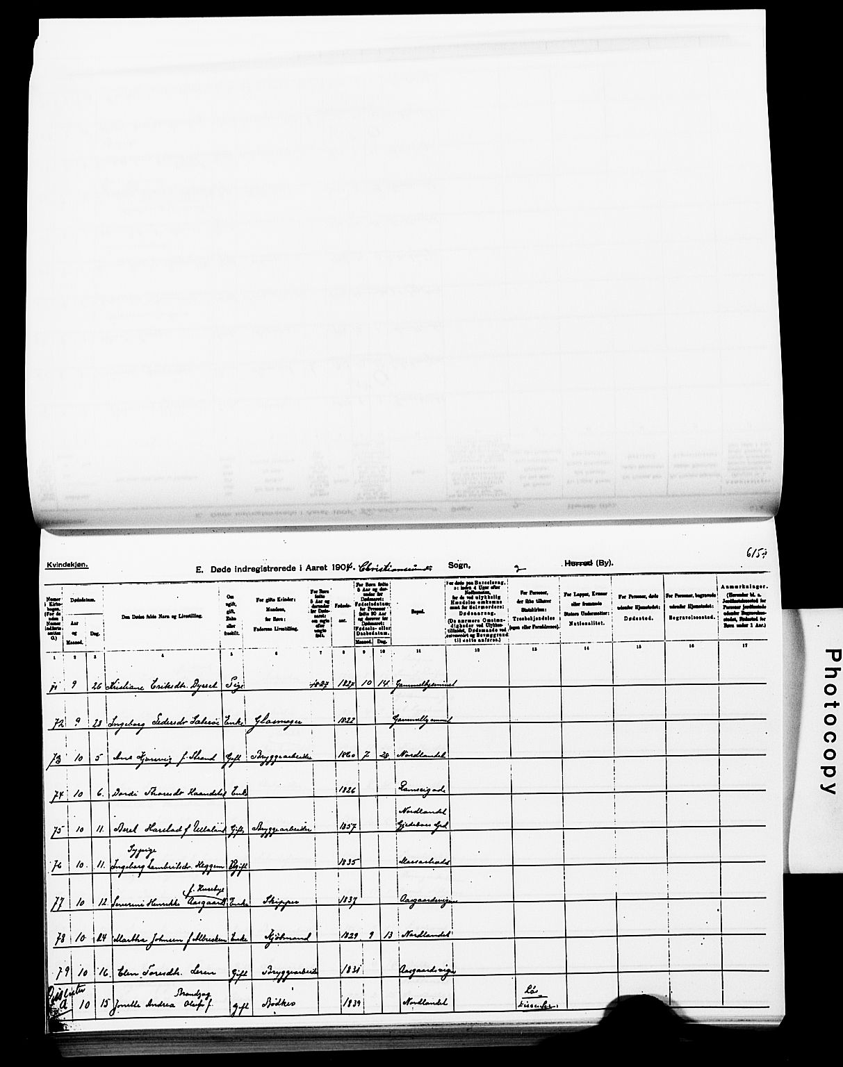 Ministerialprotokoller, klokkerbøker og fødselsregistre - Møre og Romsdal, AV/SAT-A-1454/572/L0860: Parish register (official) no. 572D04, 1903-1916