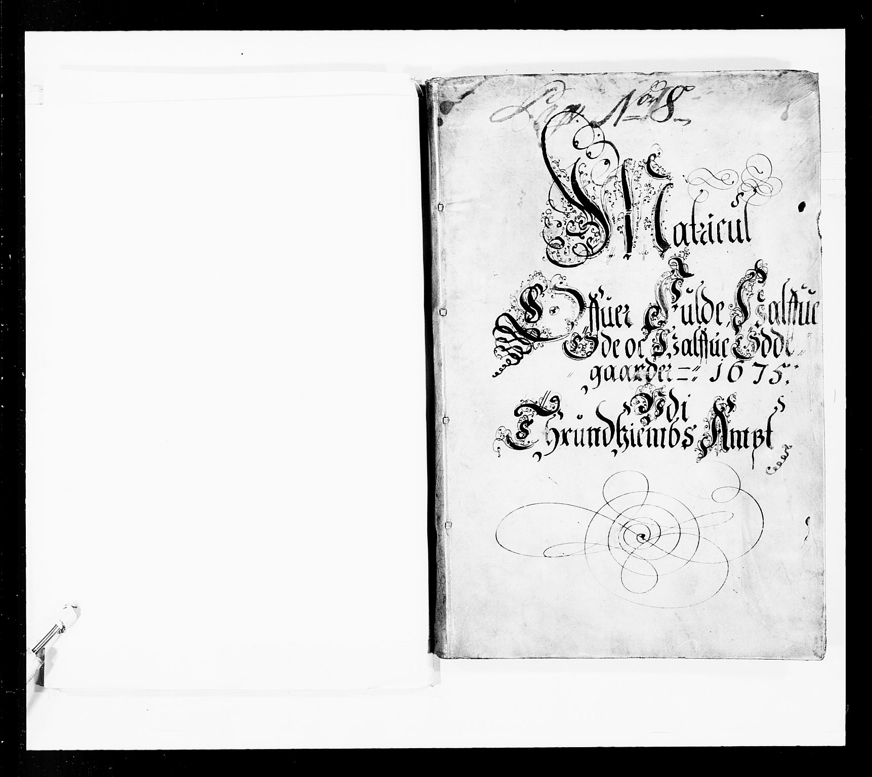 Stattholderembetet 1572-1771, RA/EA-2870/Ek/L0037/0001: Jordebøker 1662-1720: / Forskjellige jordebøker og matrikler, 1674-1720, p. 37