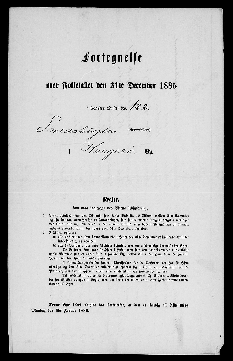 SAKO, 1885 census for 0801 Kragerø, 1885, p. 247
