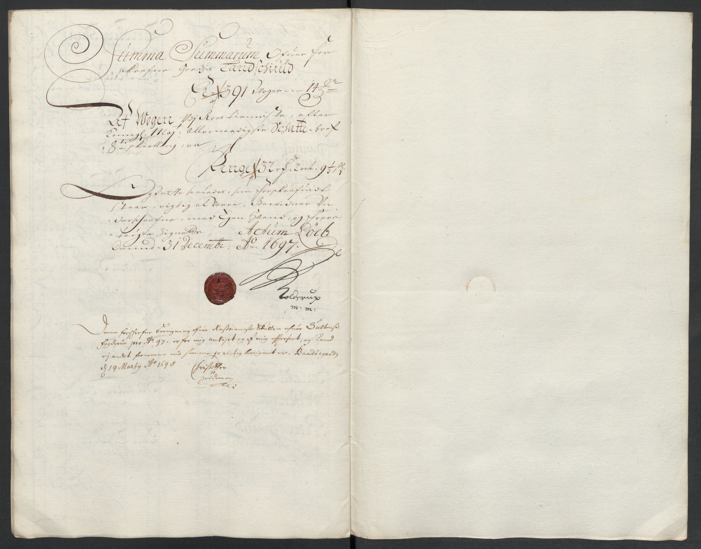 Rentekammeret inntil 1814, Reviderte regnskaper, Fogderegnskap, RA/EA-4092/R66/L4579: Fogderegnskap Salten, 1697-1700, p. 60