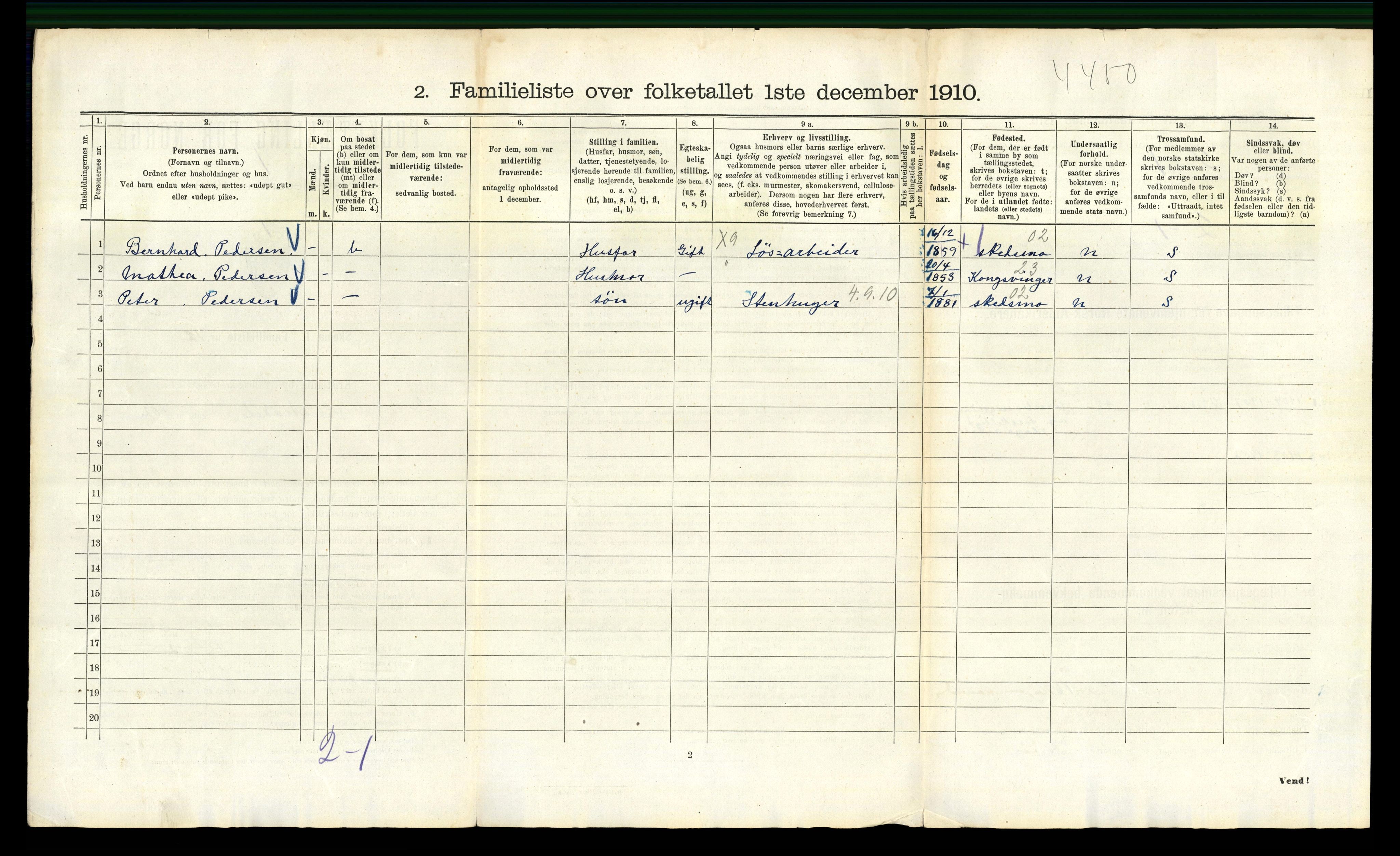 RA, 1910 census for Kristiania, 1910, p. 77798