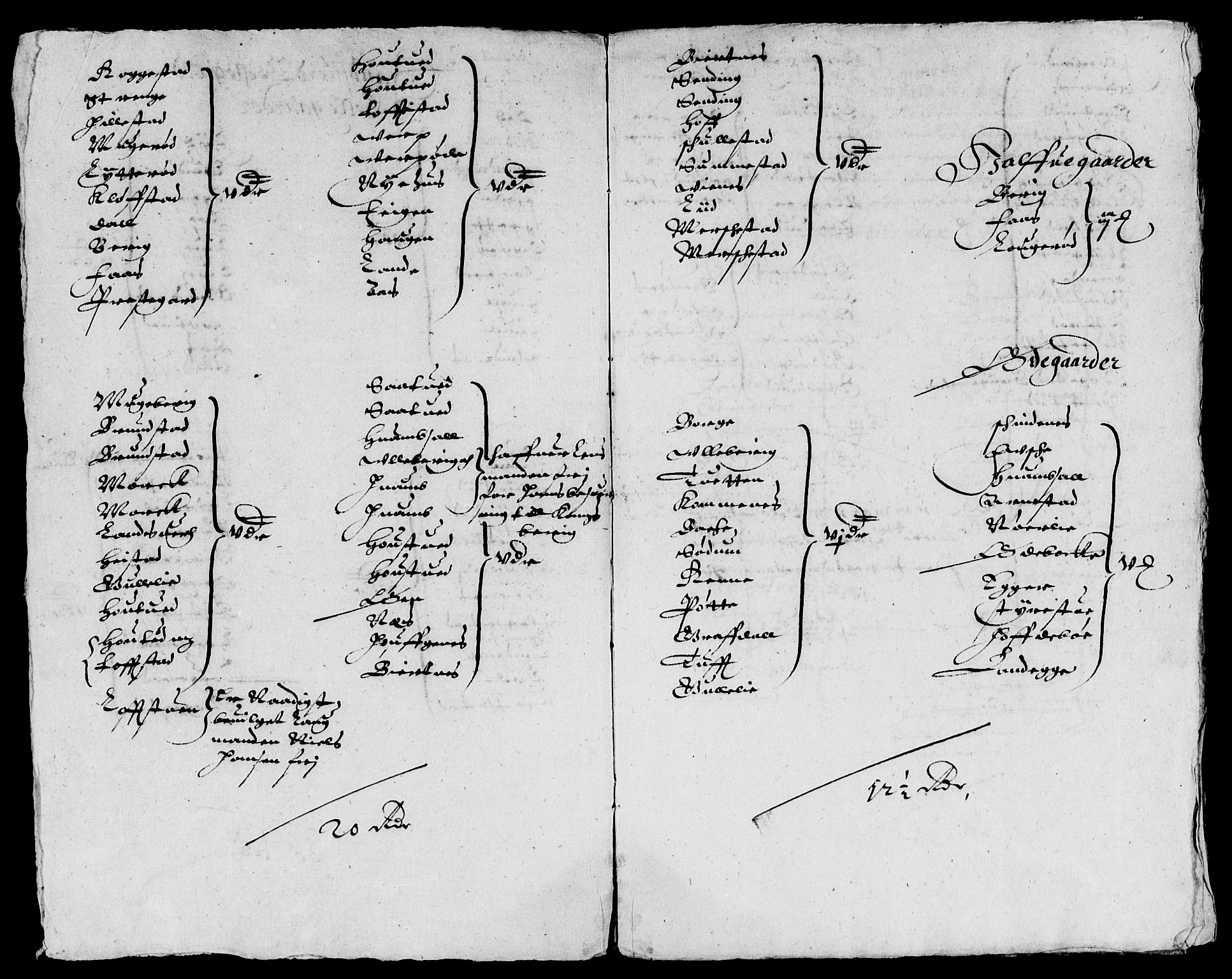 Rentekammeret inntil 1814, Reviderte regnskaper, Lensregnskaper, AV/RA-EA-5023/R/Rb/Rbn/L0001: Numedal og Sandsvær len, 1628-1638