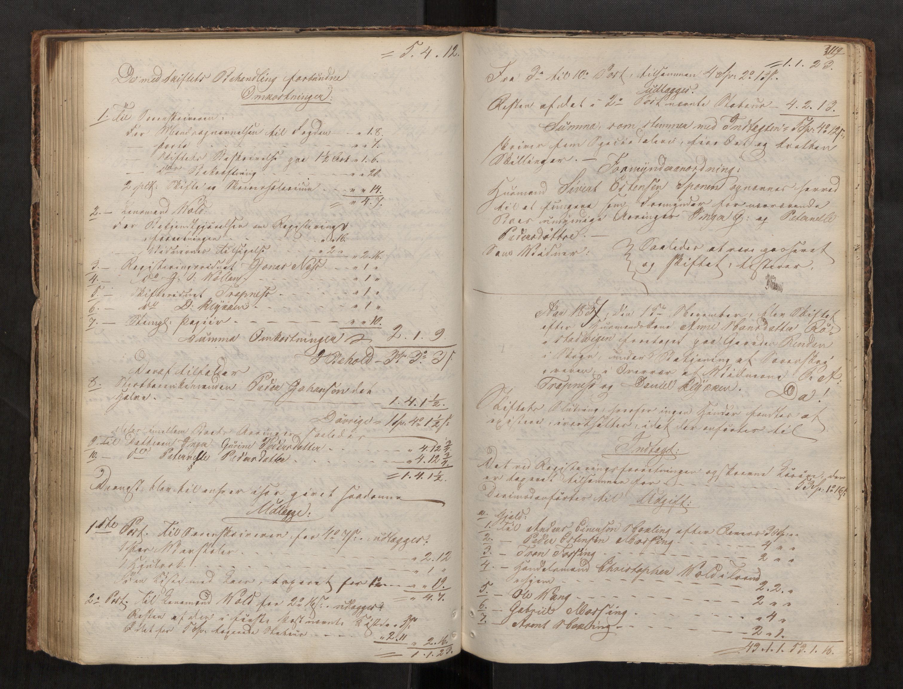 Stjør- og Verdal sorenskriveri, AV/SAT-A-4167/1/3/3A/L0029: Skifteprotokoll 24, 1818-1841, p. 119
