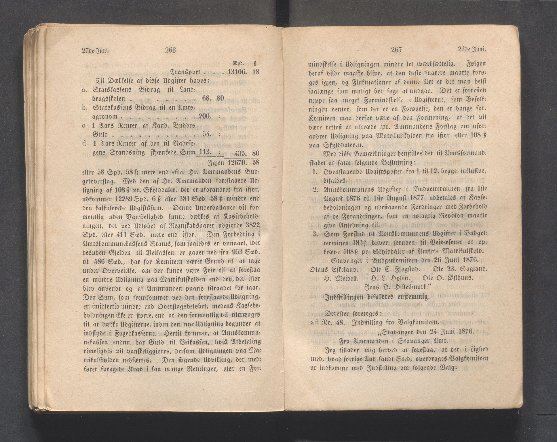 Rogaland fylkeskommune - Fylkesrådmannen , IKAR/A-900/A, 1876-1877, p. 140