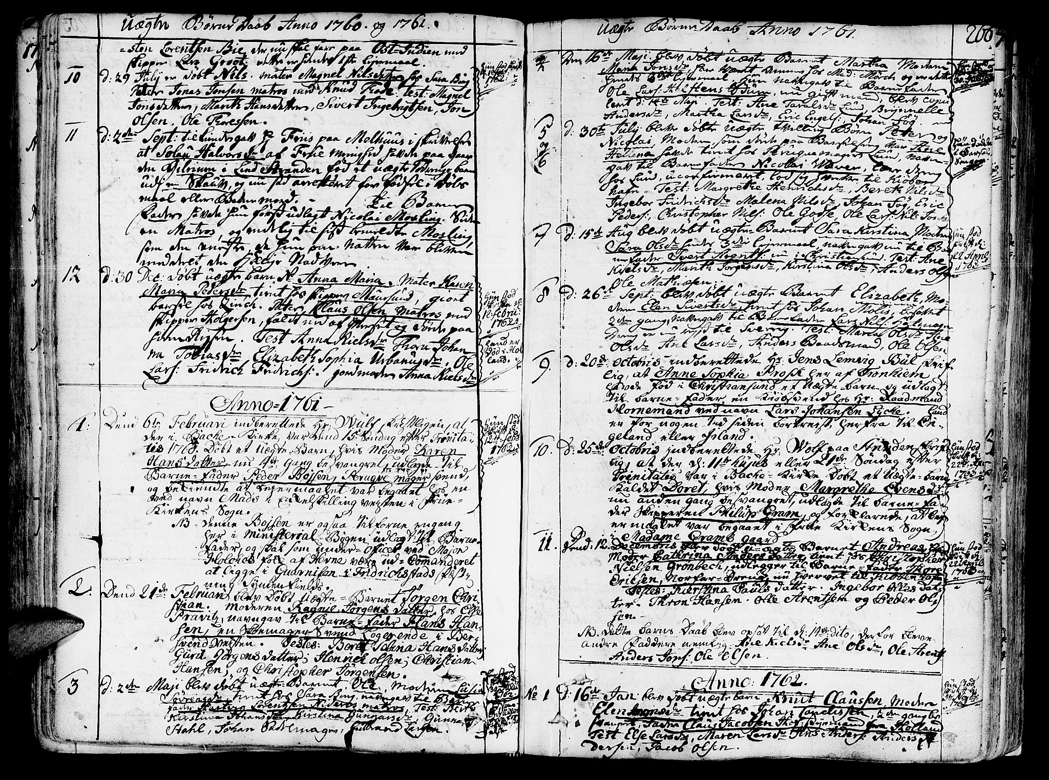 Ministerialprotokoller, klokkerbøker og fødselsregistre - Sør-Trøndelag, SAT/A-1456/602/L0103: Parish register (official) no. 602A01, 1732-1774, p. 266