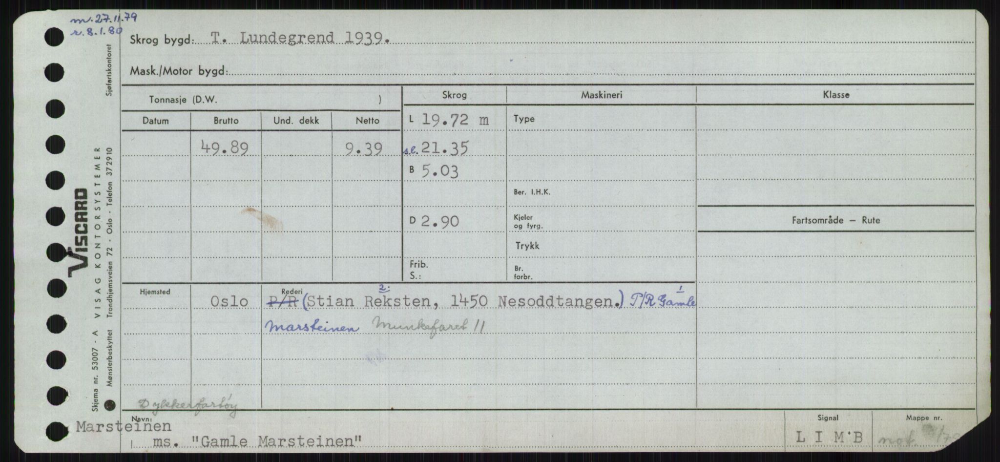 Sjøfartsdirektoratet med forløpere, Skipsmålingen, AV/RA-S-1627/H/Ha/L0002/0002: Fartøy, Eik-Hill / Fartøy, G-Hill, p. 15