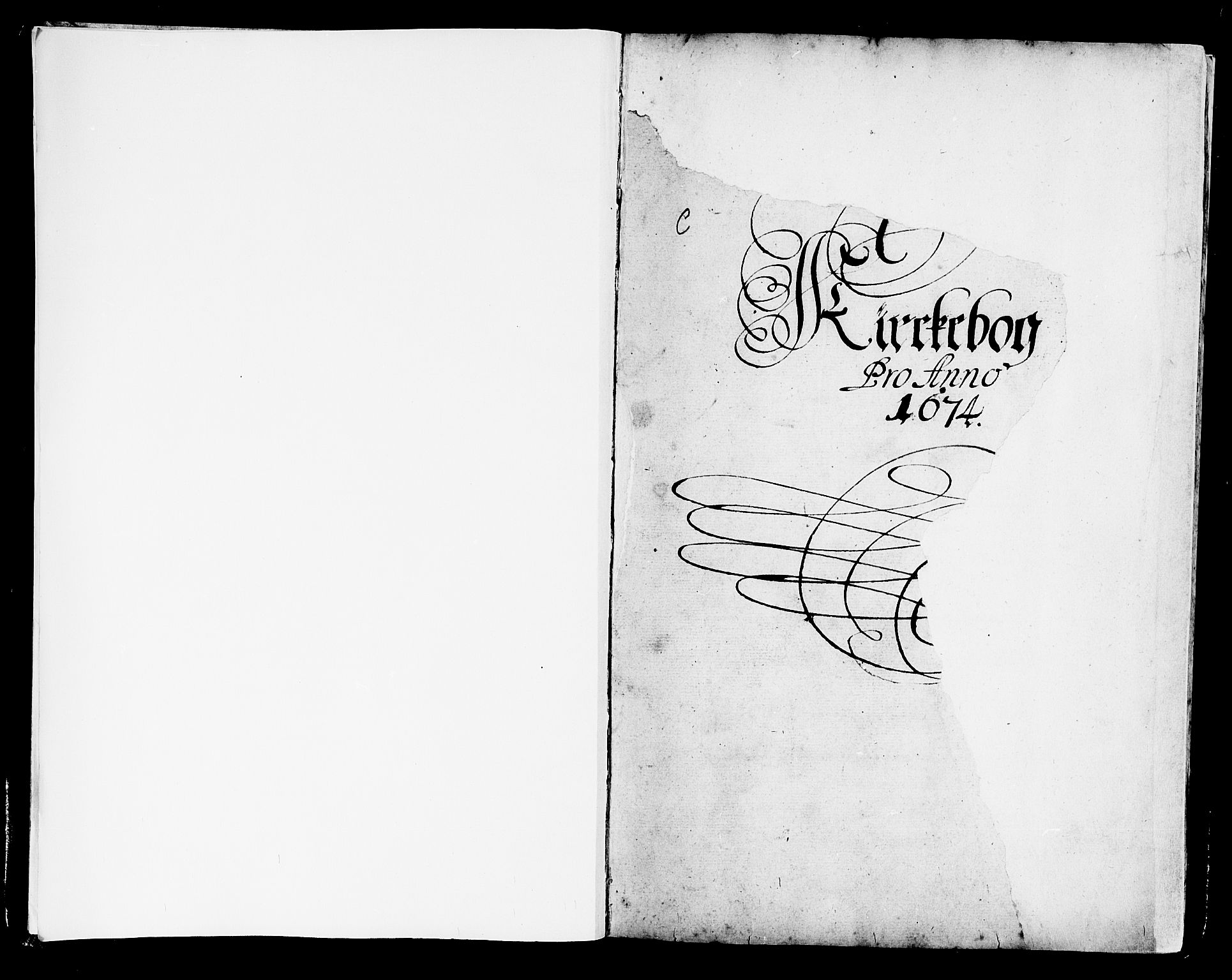 Korskirken sokneprestembete, AV/SAB-A-76101/H/Haa/L0001: Parish register (official) no. A 1, 1674-1688