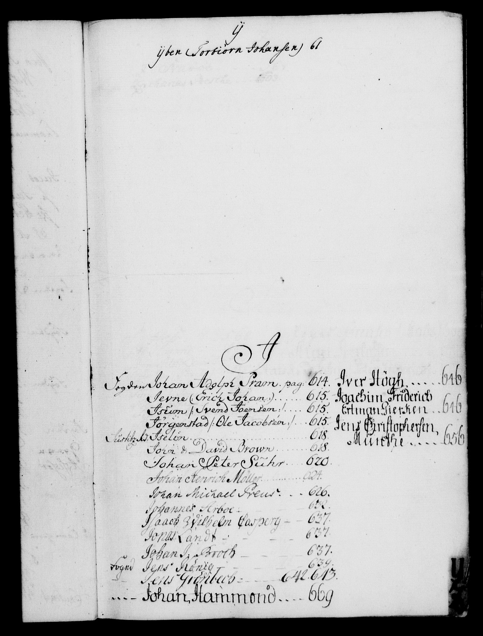 Rentekammeret, Kammerkanselliet, AV/RA-EA-3111/G/Gh/Ghd/L0004: Kausjonsprotokoll med register (merket RK 53.42), 1745-1769