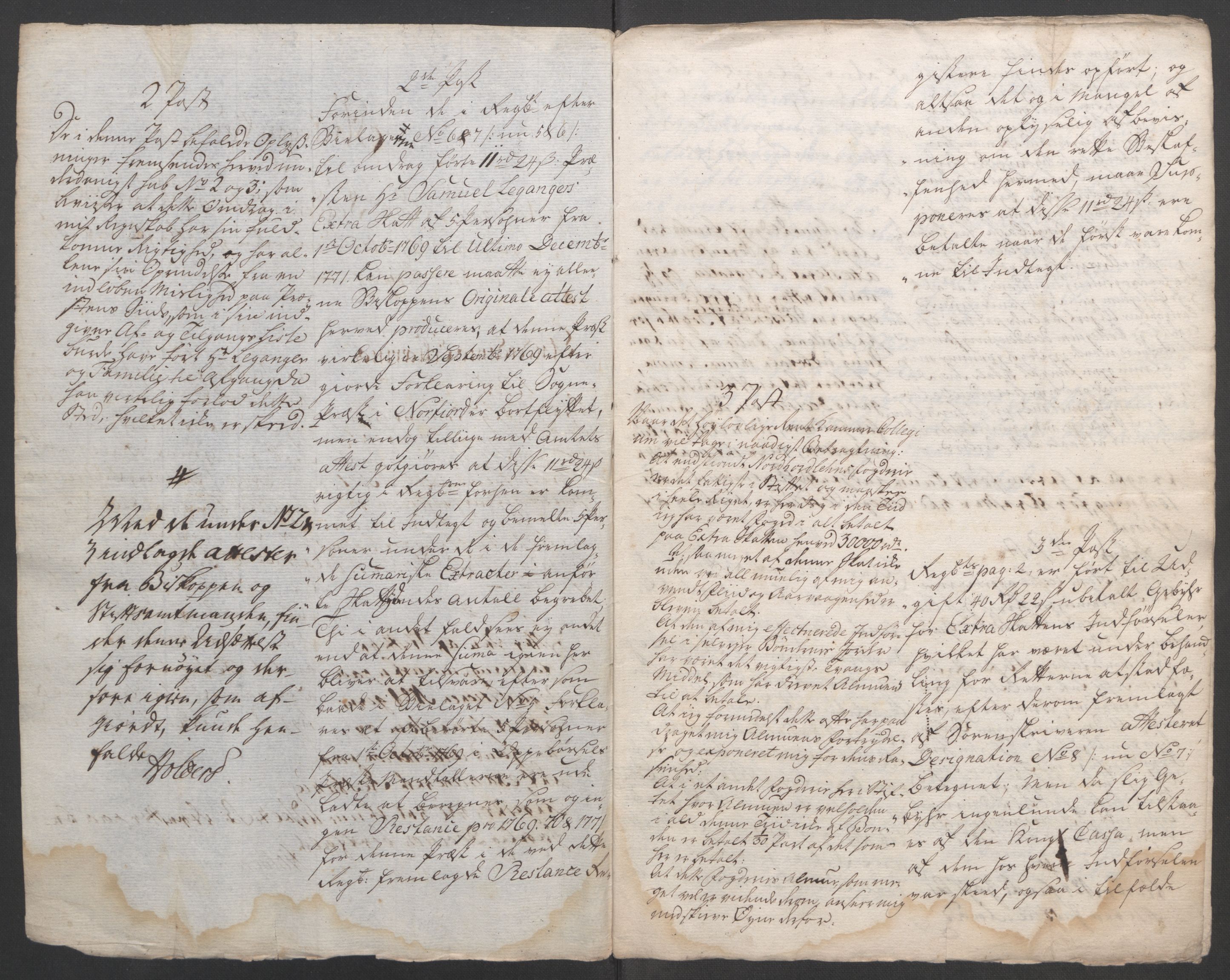 Rentekammeret inntil 1814, Reviderte regnskaper, Fogderegnskap, RA/EA-4092/R51/L3303: Ekstraskatten Nordhordland og Voss, 1762-1772, p. 709
