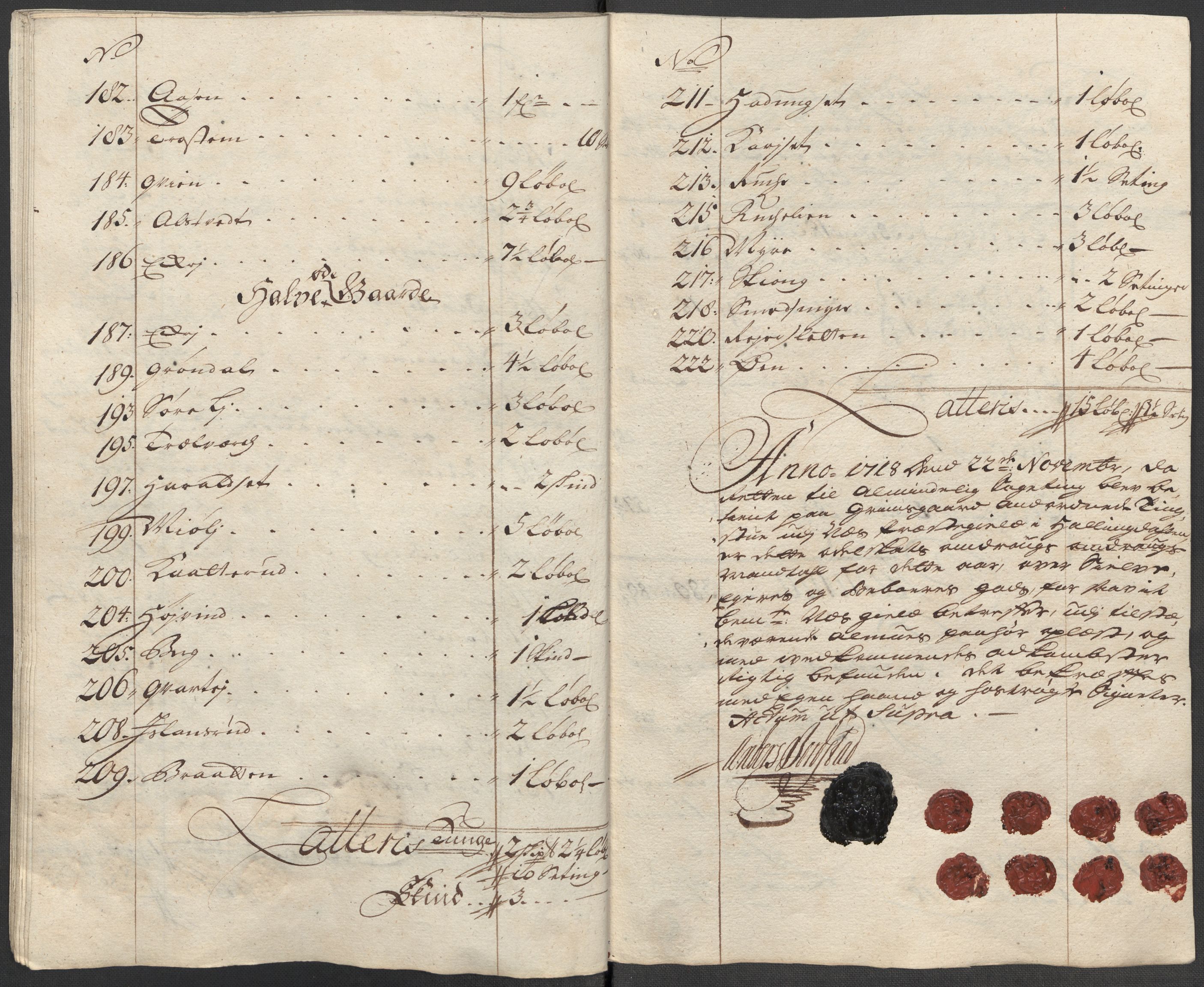 Rentekammeret inntil 1814, Reviderte regnskaper, Fogderegnskap, AV/RA-EA-4092/R23/L1476: Fogderegnskap Ringerike og Hallingdal, 1718, p. 257