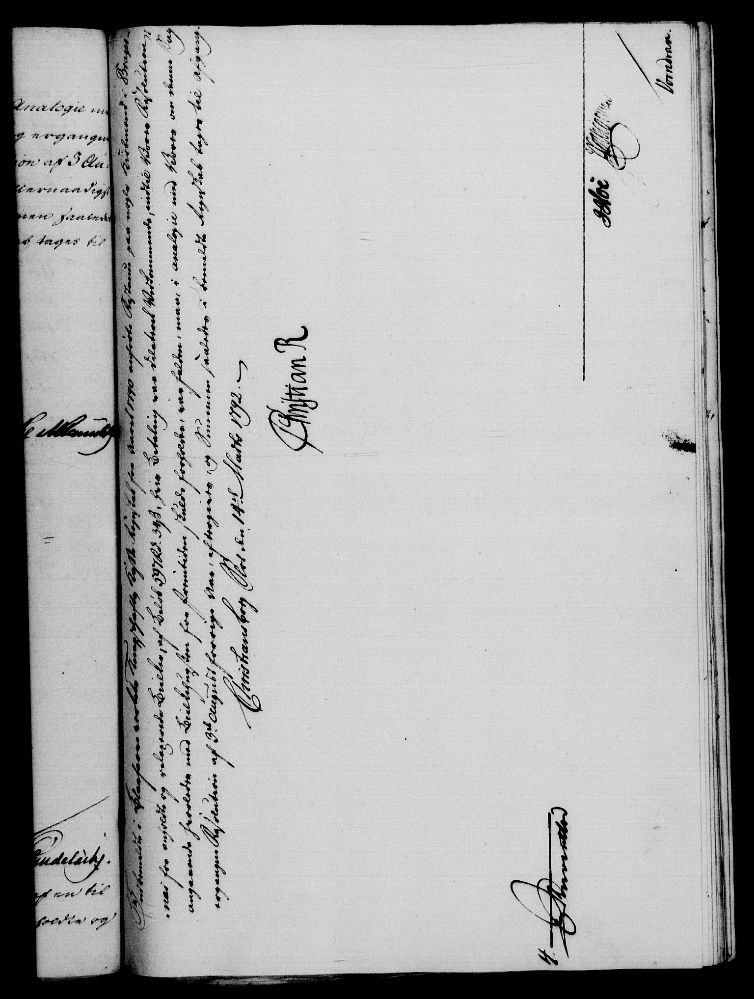 Rentekammeret, Renteskriverkontorene, RA/EA-3115/M/Mf/Mfb/L0001: Relasjons- og resolusjonsprotokoll med register (merket RK 54.7), 1791-1792