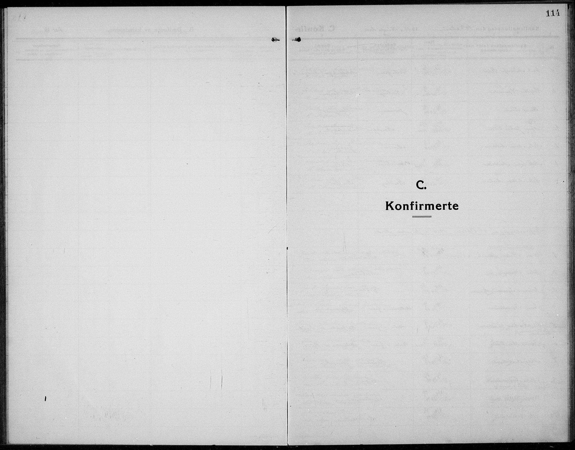 Jevnaker prestekontor, SAH/PREST-116/H/Ha/Haa/L0012: Parish register (official) no. 12, 1914-1924, p. 114