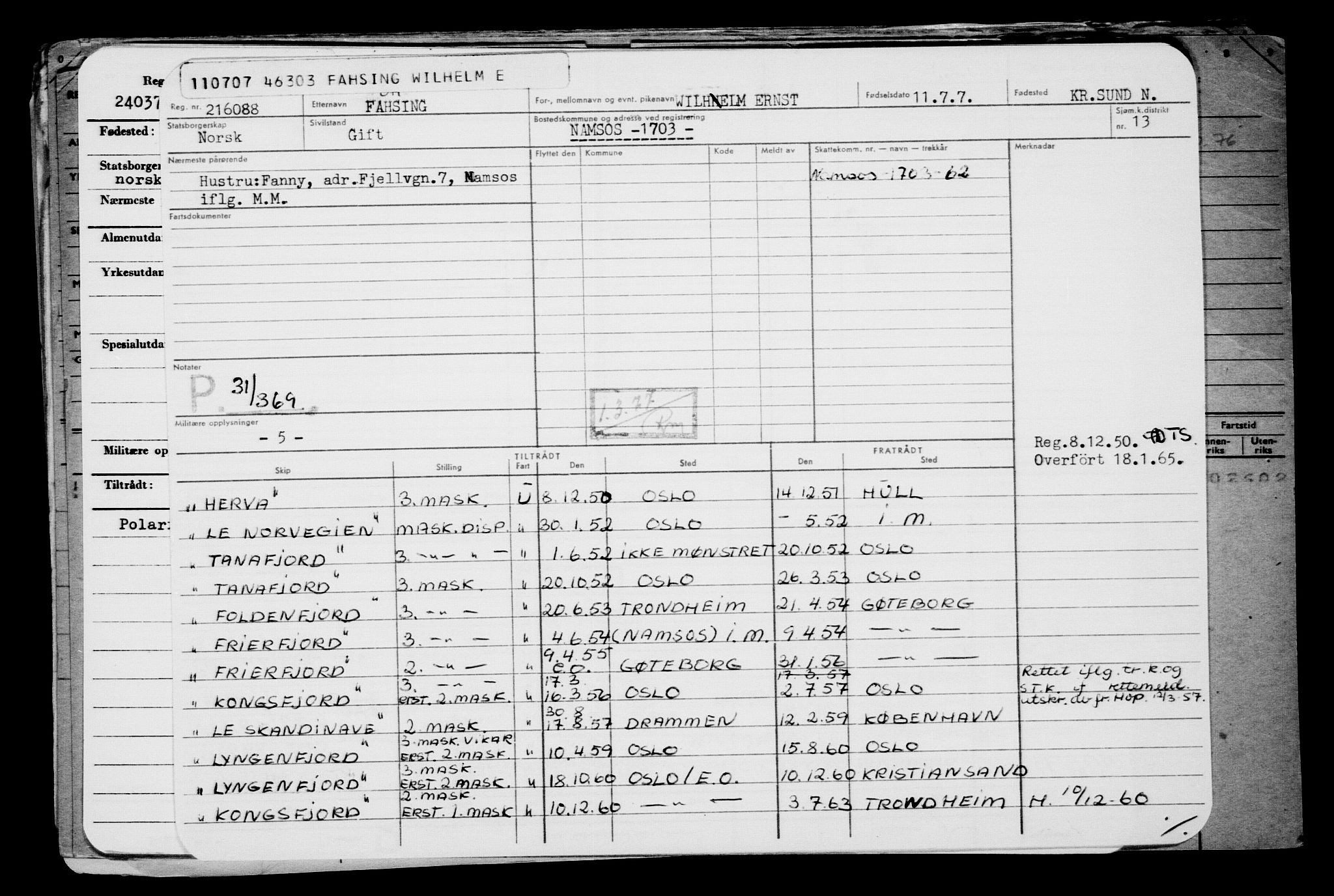 Direktoratet for sjømenn, AV/RA-S-3545/G/Gb/L0072: Hovedkort, 1907, p. 128