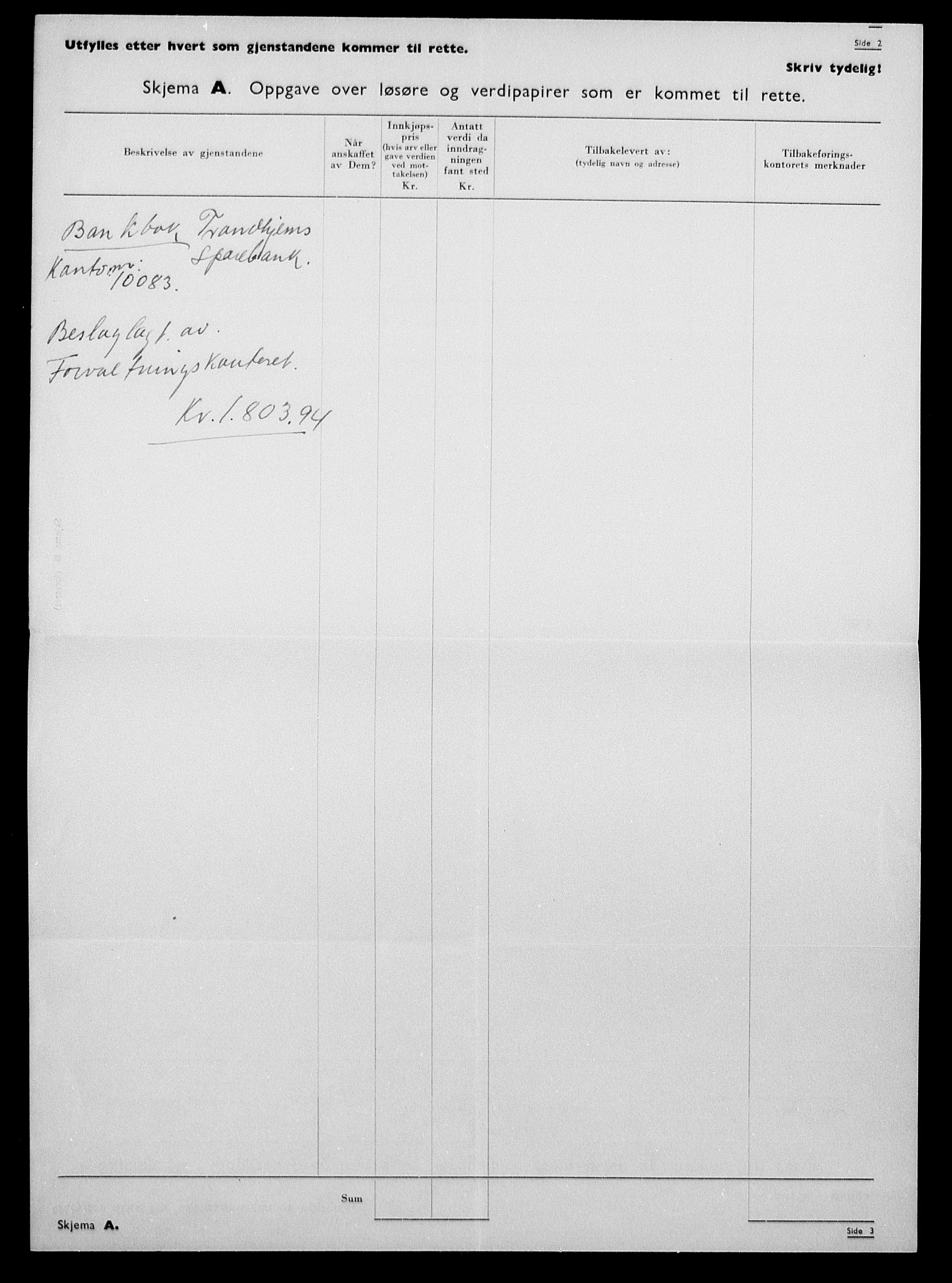 Justisdepartementet, Tilbakeføringskontoret for inndratte formuer, AV/RA-S-1564/H/Hc/Hca/L0898: --, 1945-1947, p. 145