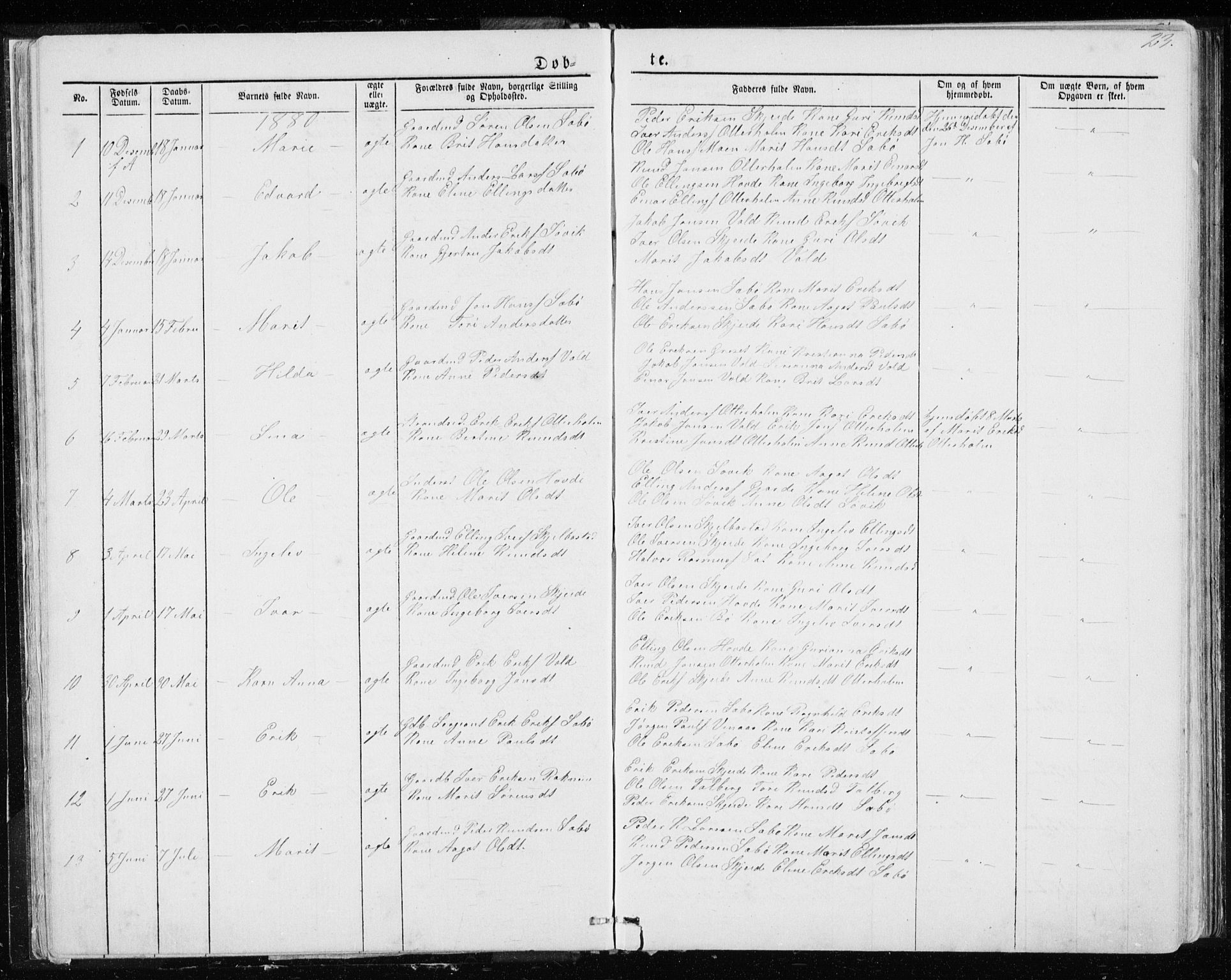 Ministerialprotokoller, klokkerbøker og fødselsregistre - Møre og Romsdal, SAT/A-1454/543/L0564: Parish register (copy) no. 543C02, 1867-1915, p. 23
