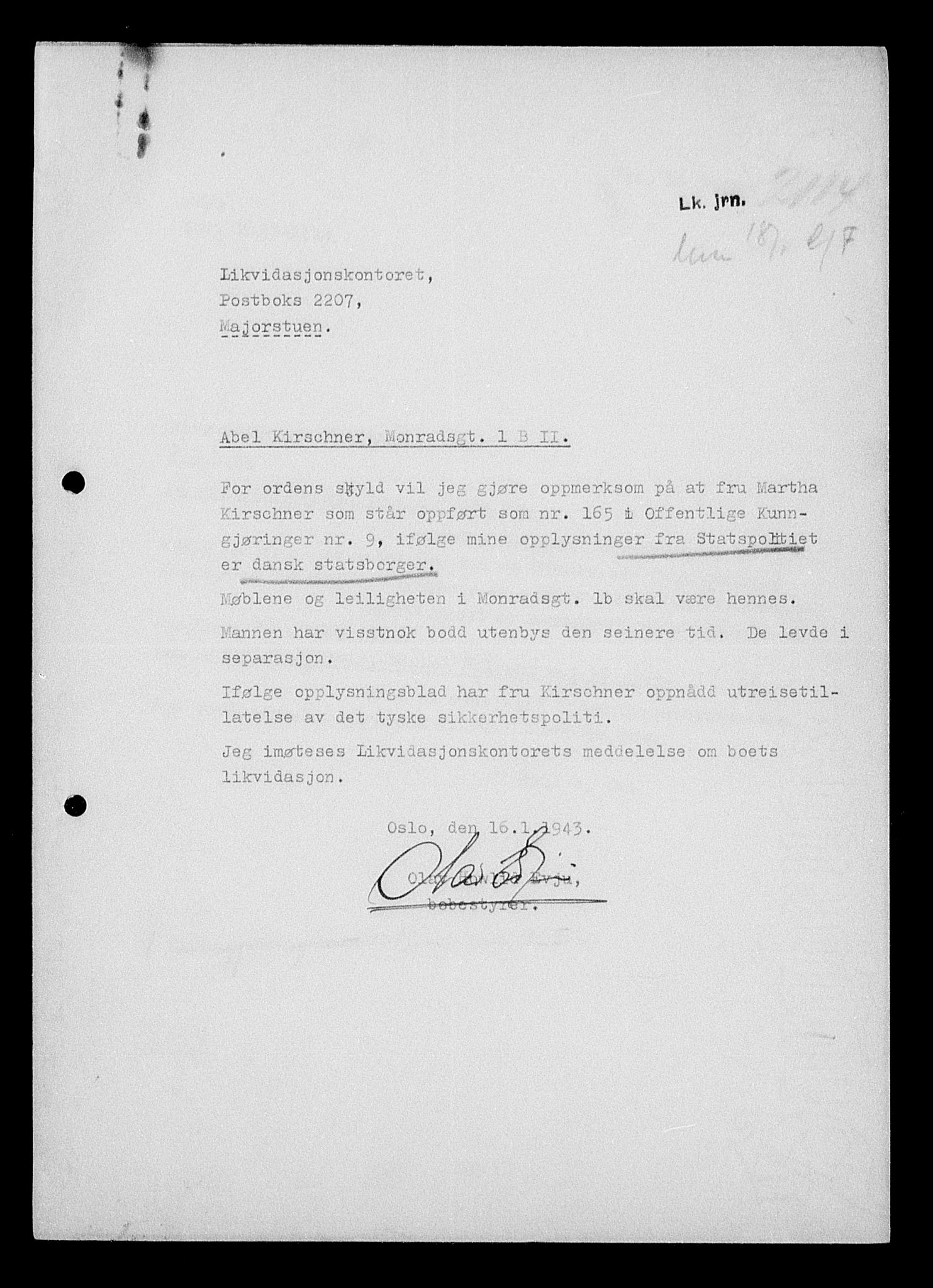 Justisdepartementet, Tilbakeføringskontoret for inndratte formuer, AV/RA-S-1564/H/Hc/Hcc/L0951: --, 1945-1947, p. 373
