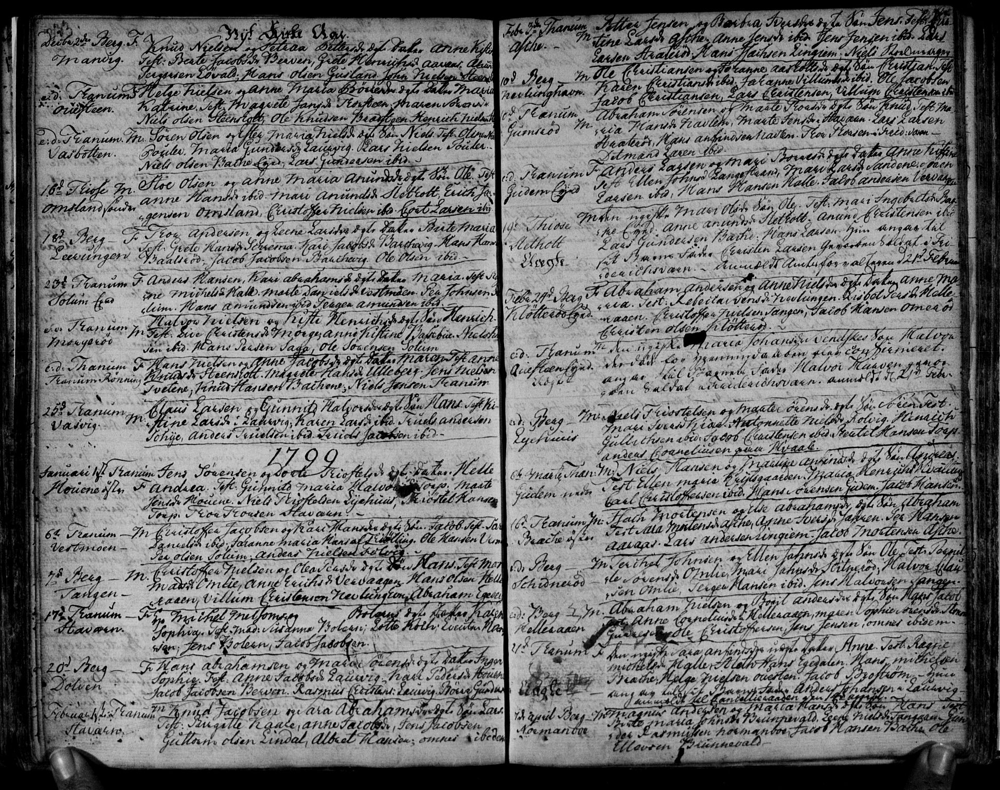 Brunlanes kirkebøker, AV/SAKO-A-342/F/Fa/L0001: Parish register (official) no. I 1, 1766-1801, p. 233-234