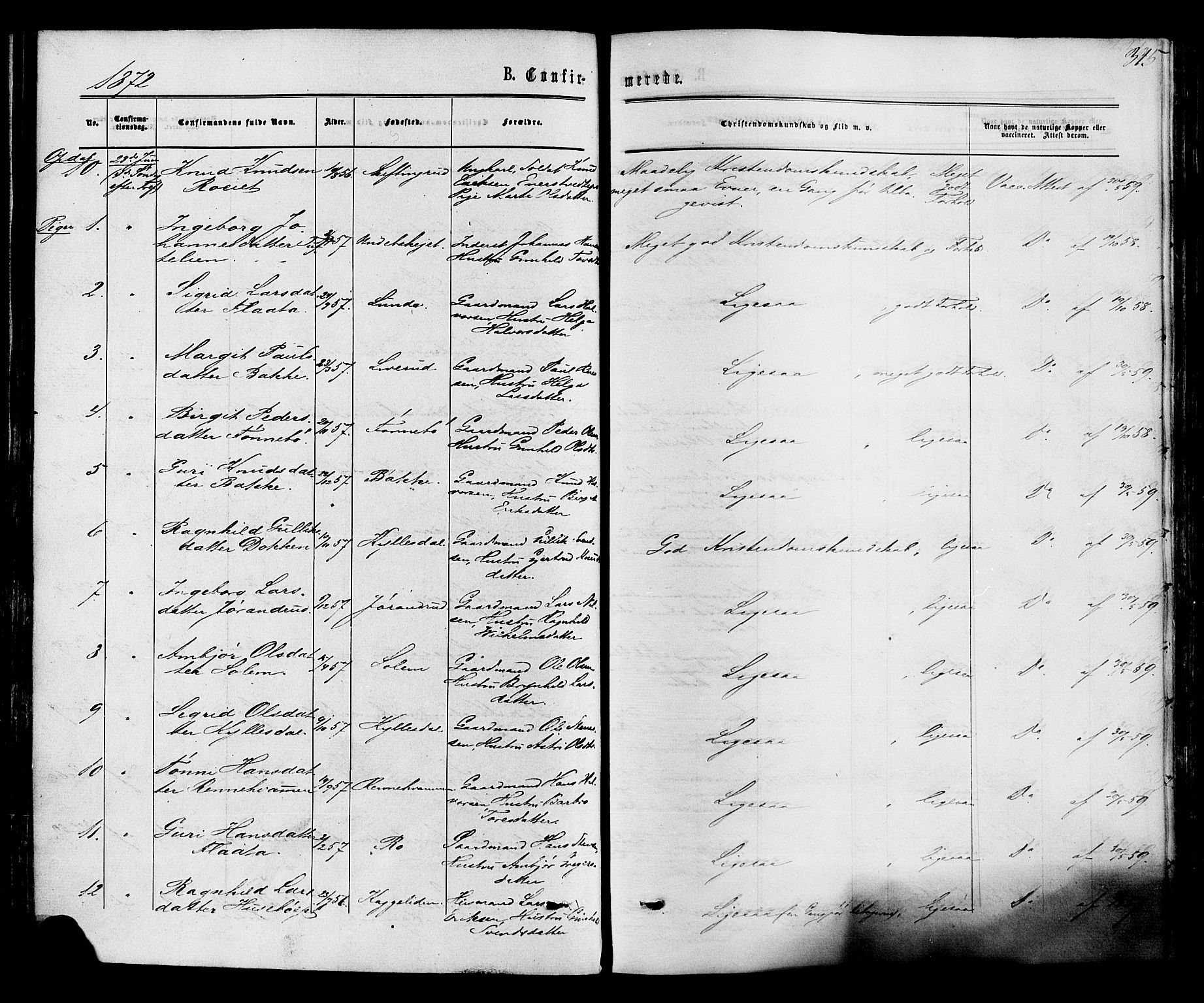 Nore kirkebøker, AV/SAKO-A-238/F/Fa/L0004: Parish register (official) no. I 4, 1867-1877, p. 31