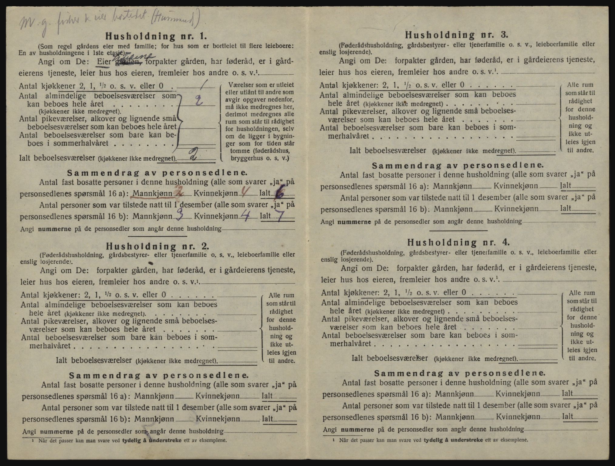 SATØ, 1920 census for Skjervøy, 1920, p. 66