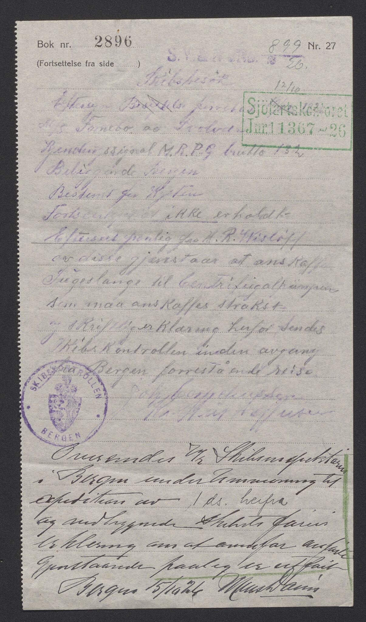 Sjøfartsdirektoratet med forløpere, skipsmapper slettede skip, AV/RA-S-4998/F/Fa/L0359: --, 1870-1933, p. 443