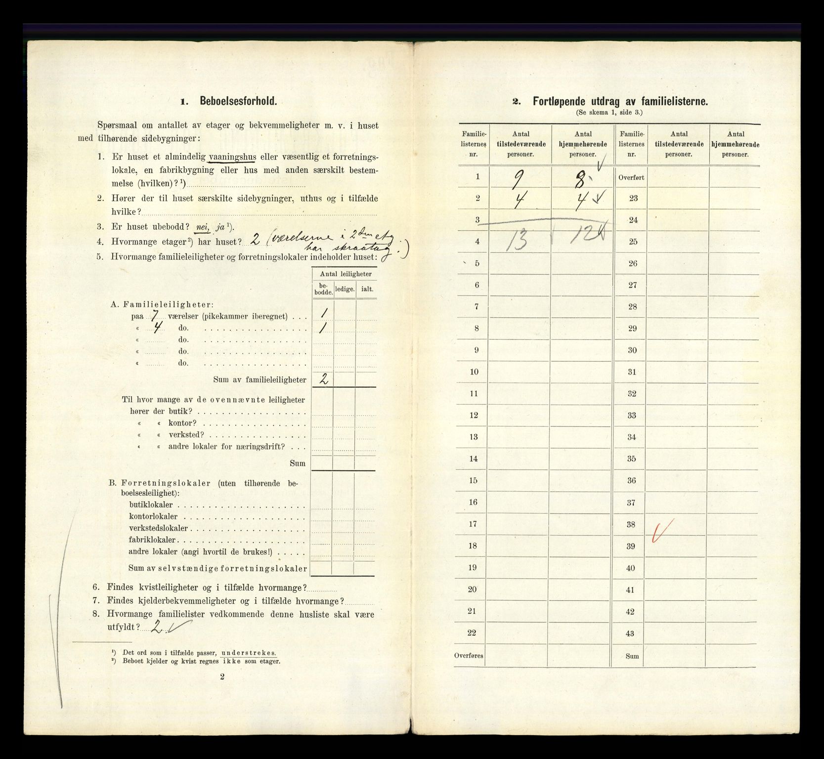 RA, 1910 census for Kristiania, 1910, p. 23362