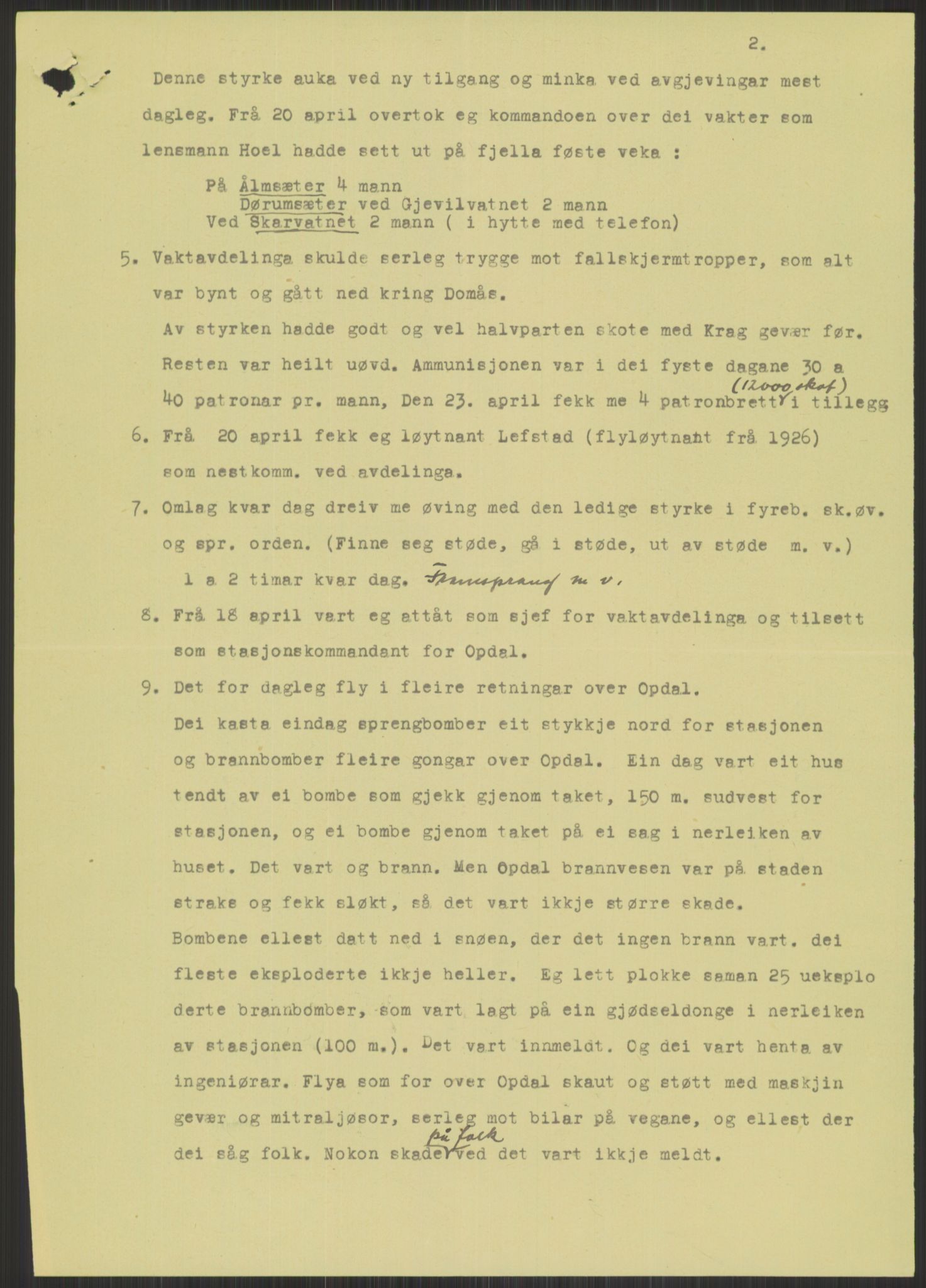 Forsvaret, Forsvarets krigshistoriske avdeling, AV/RA-RAFA-2017/Y/Yb/L0111: II-C-11-504-506  -  5. Divisjon., 1940-1948, p. 135