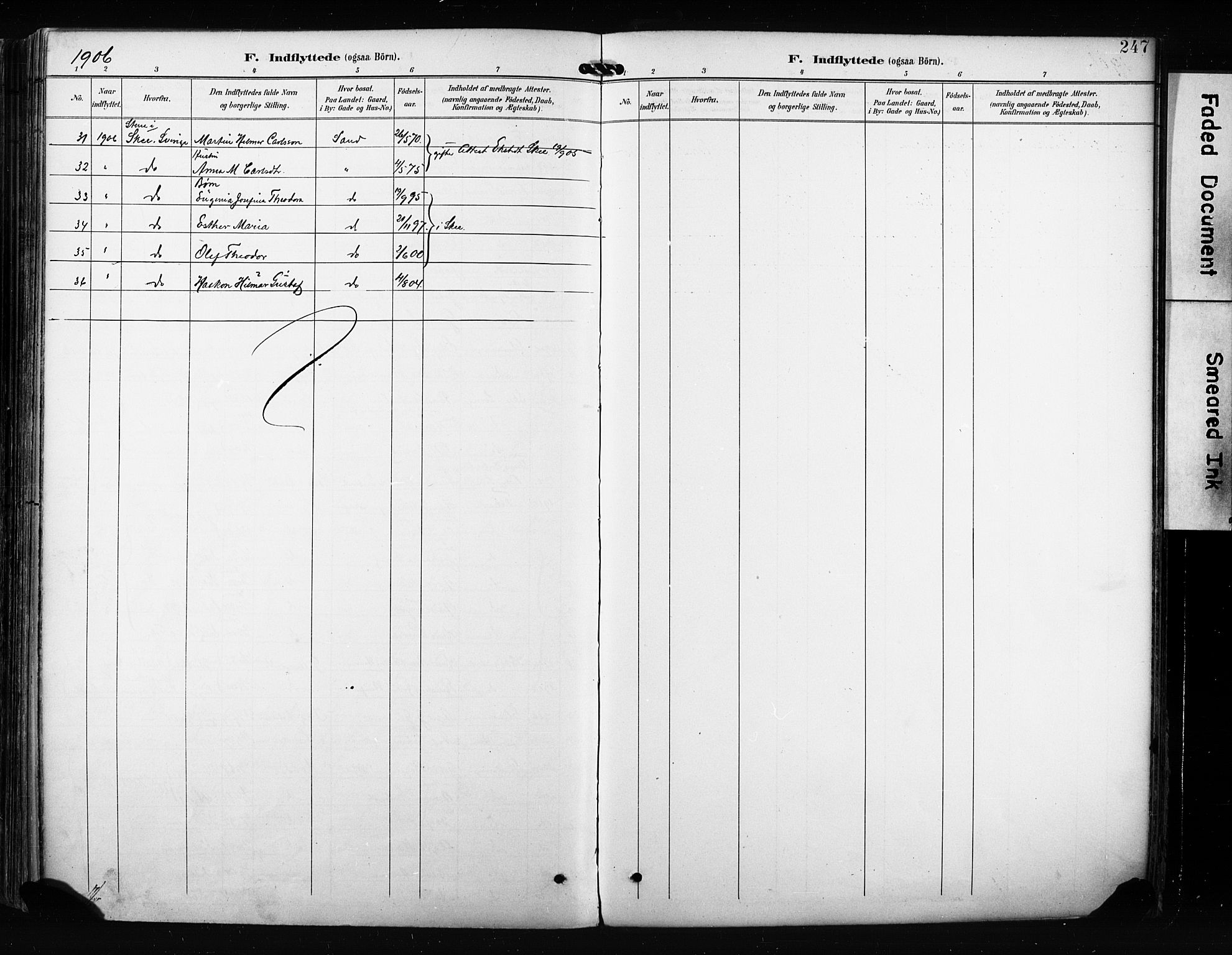 Hvaler prestekontor Kirkebøker, SAO/A-2001/F/Fa/L0009: Parish register (official) no. I 9, 1895-1906, p. 247