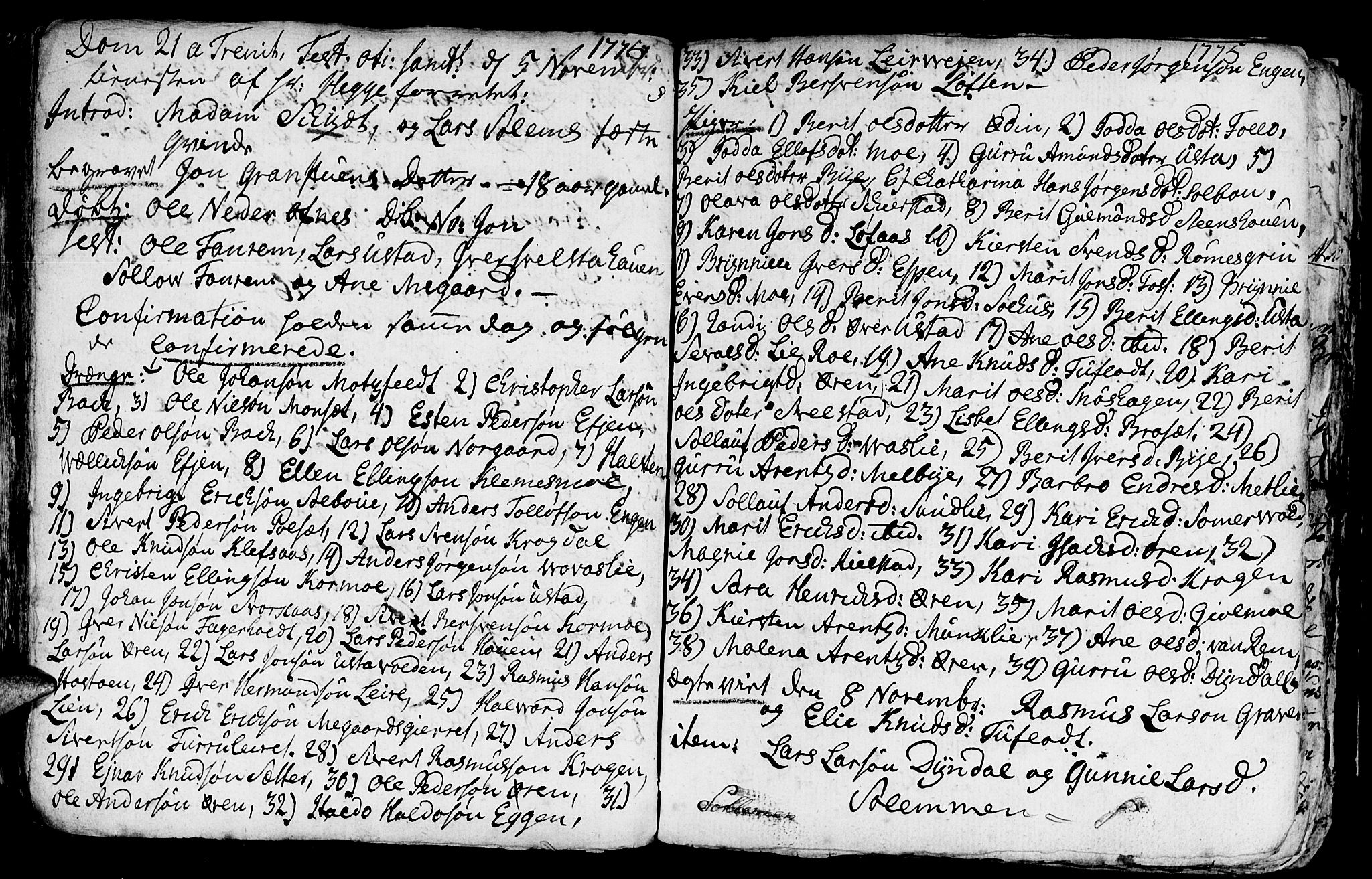 Ministerialprotokoller, klokkerbøker og fødselsregistre - Sør-Trøndelag, AV/SAT-A-1456/668/L0814: Parish register (copy) no. 668C03, 1766-1789