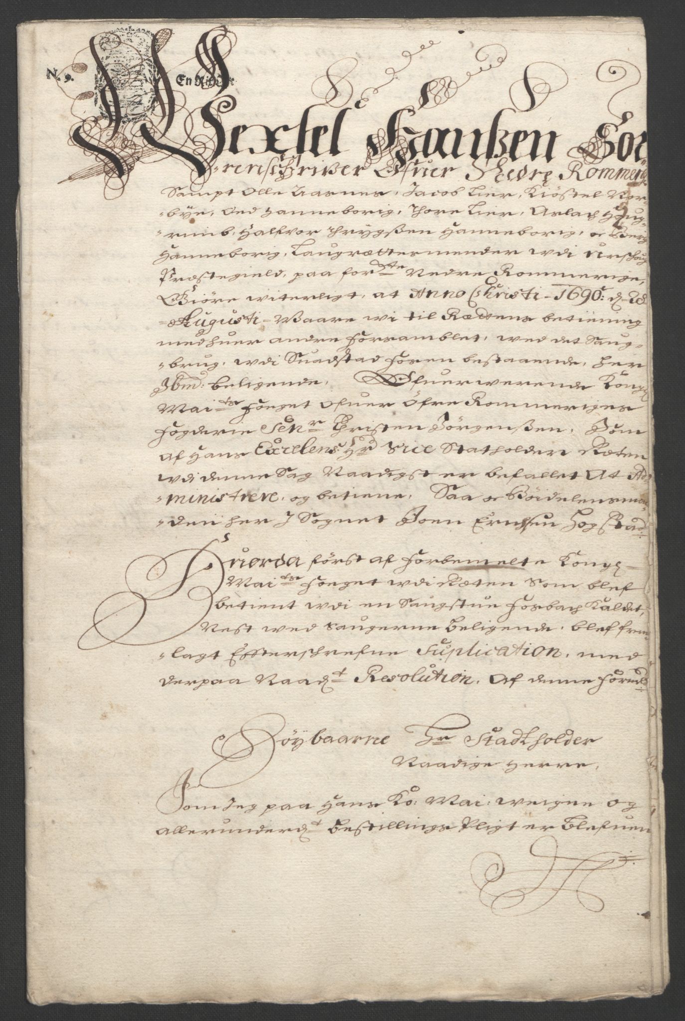 Rentekammeret inntil 1814, Reviderte regnskaper, Fogderegnskap, AV/RA-EA-4092/R11/L0576: Fogderegnskap Nedre Romerike, 1682-1691, p. 230