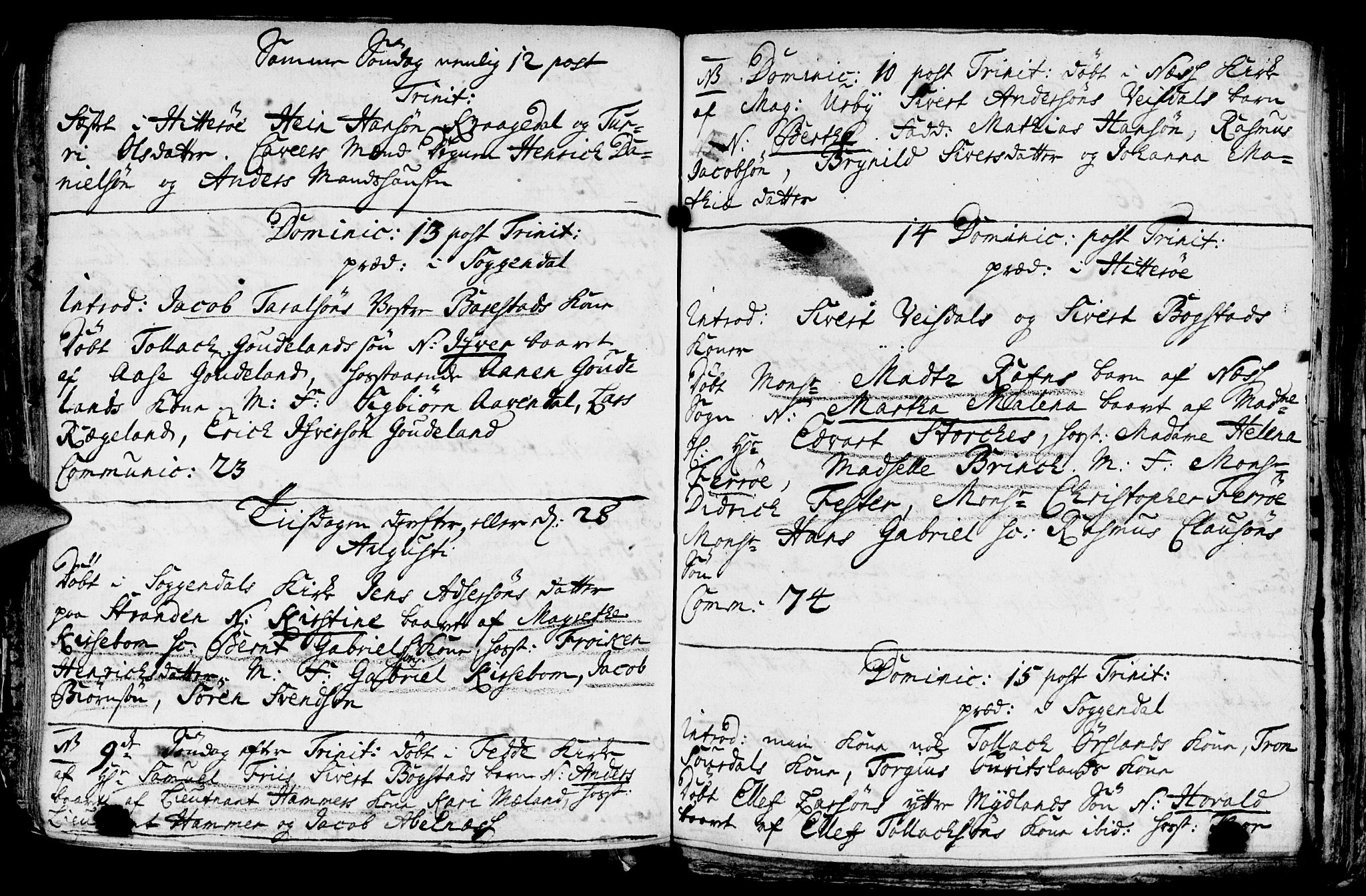 Sokndal sokneprestkontor, AV/SAST-A-101808: Parish register (official) no. A 1, 1729-1740